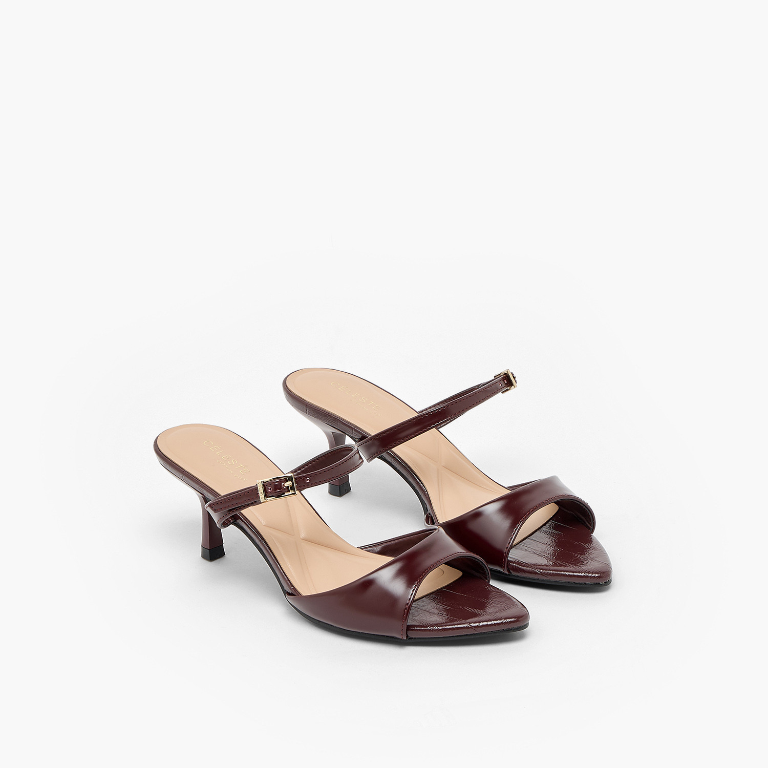 Celeste Women Kitten Heel Sandals-women-shoes-sandals-heeled-image-1