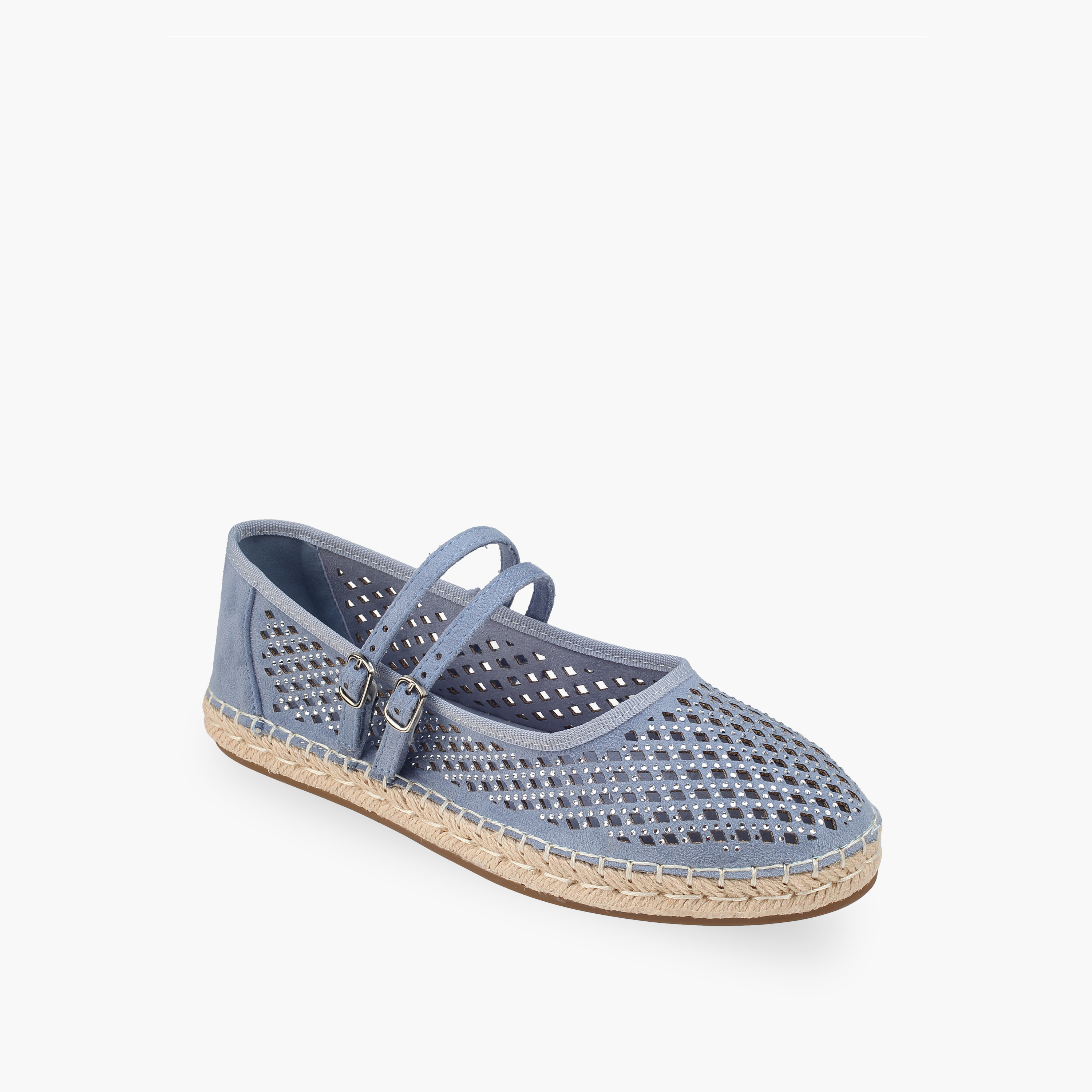 Peppermint Women Embellished Espadrilles Mary Jane Shoes-women-shoes-flats-ballerinas-image-2