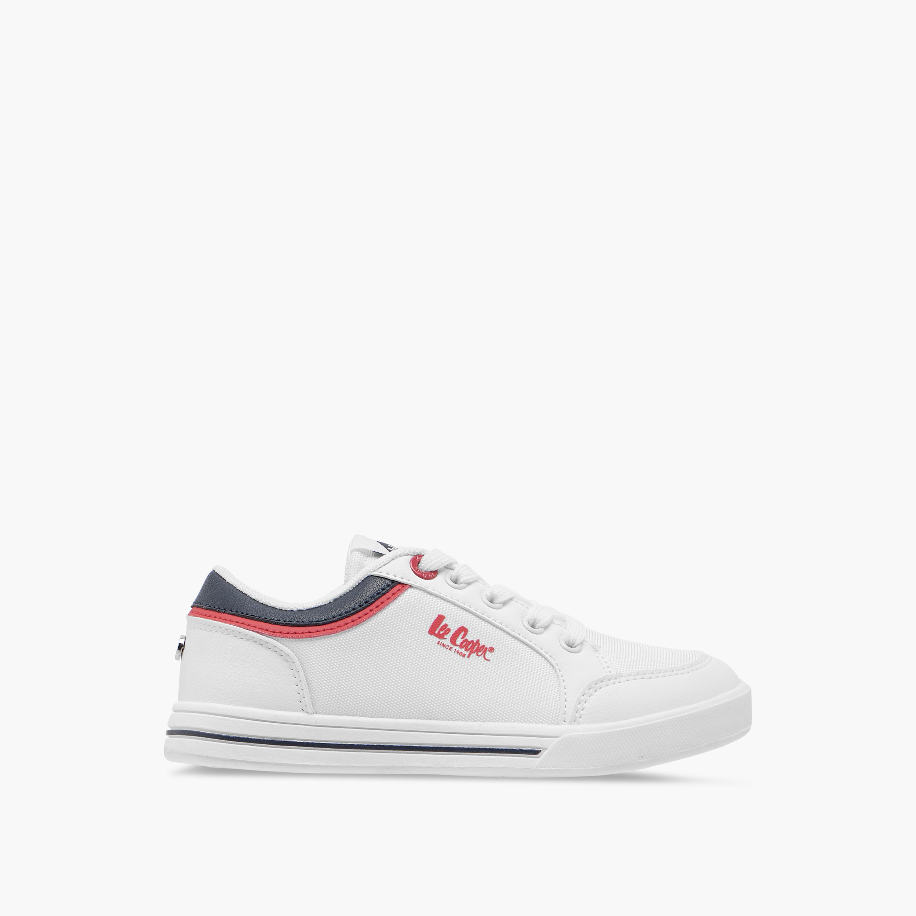 Lee Cooper Kids' Panelled Lace-Up Sneakers-boys-shoes-schoolshoes-image-3