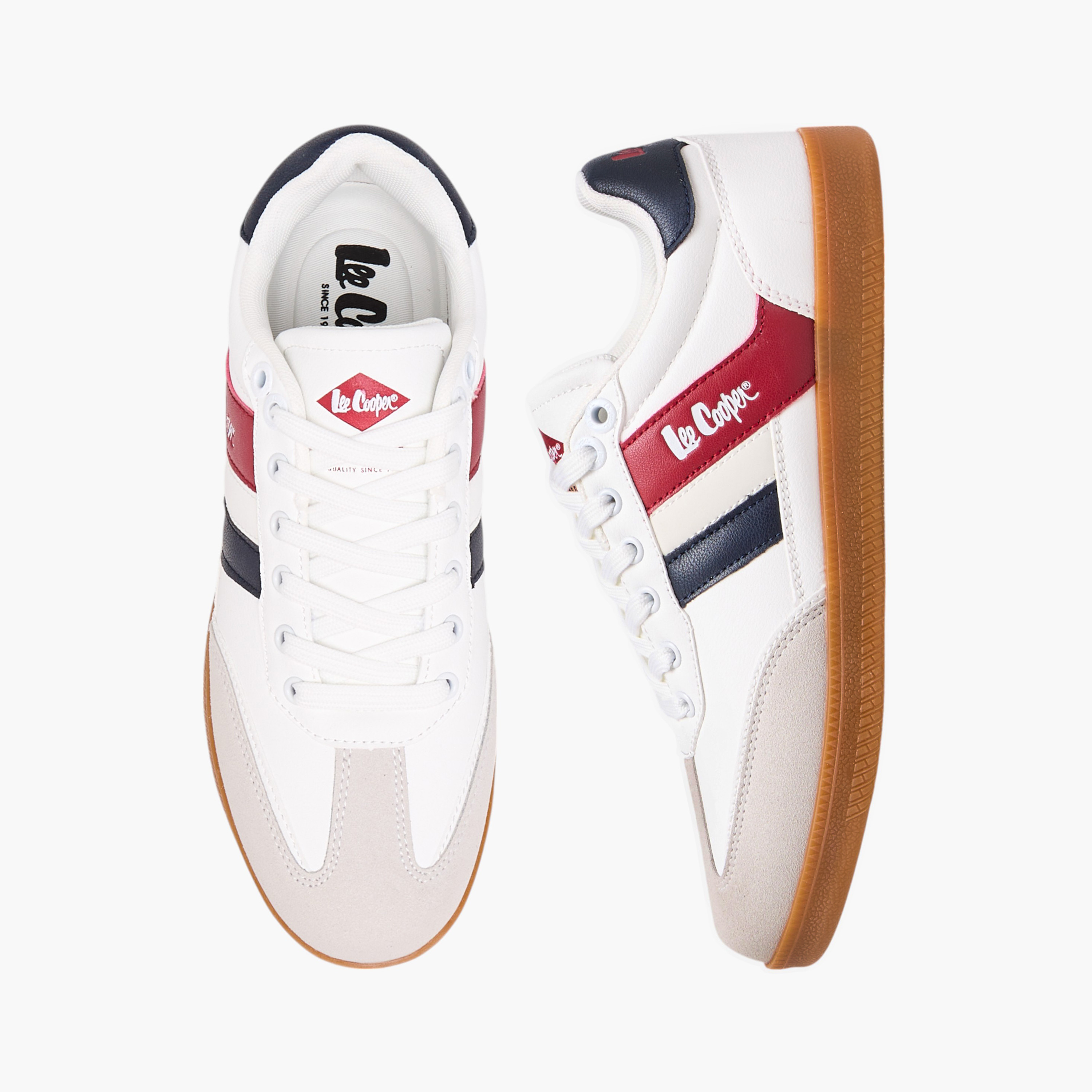 حذاء سنيكرز بقوالب ملونة ورباط للنساء من لي كوبر-women-shoes-sneakers-image-1