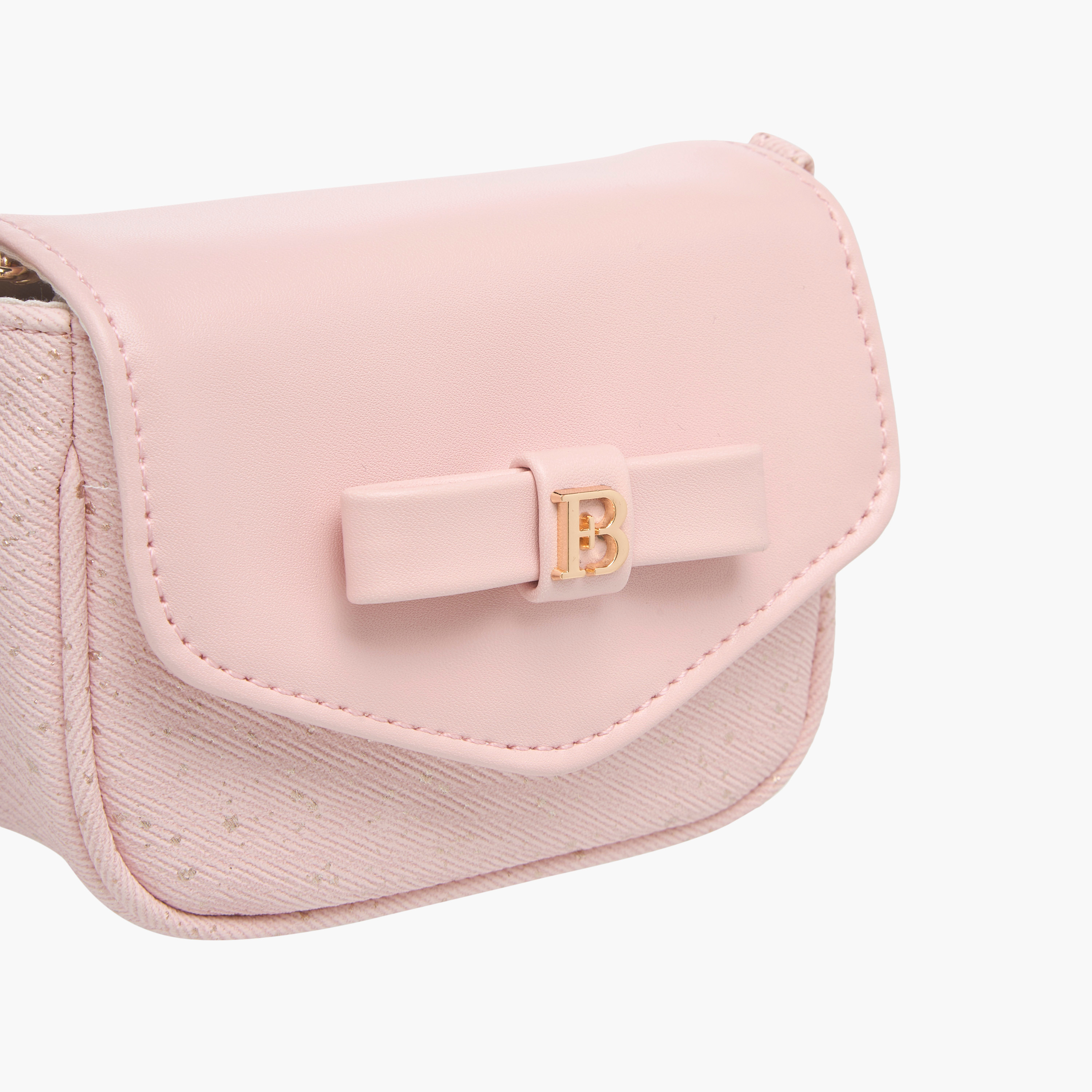 Flora Bella Bow Accent Crossbody Bag with Chain Strap and Flap Closure-girls-accessories-bags-image-4