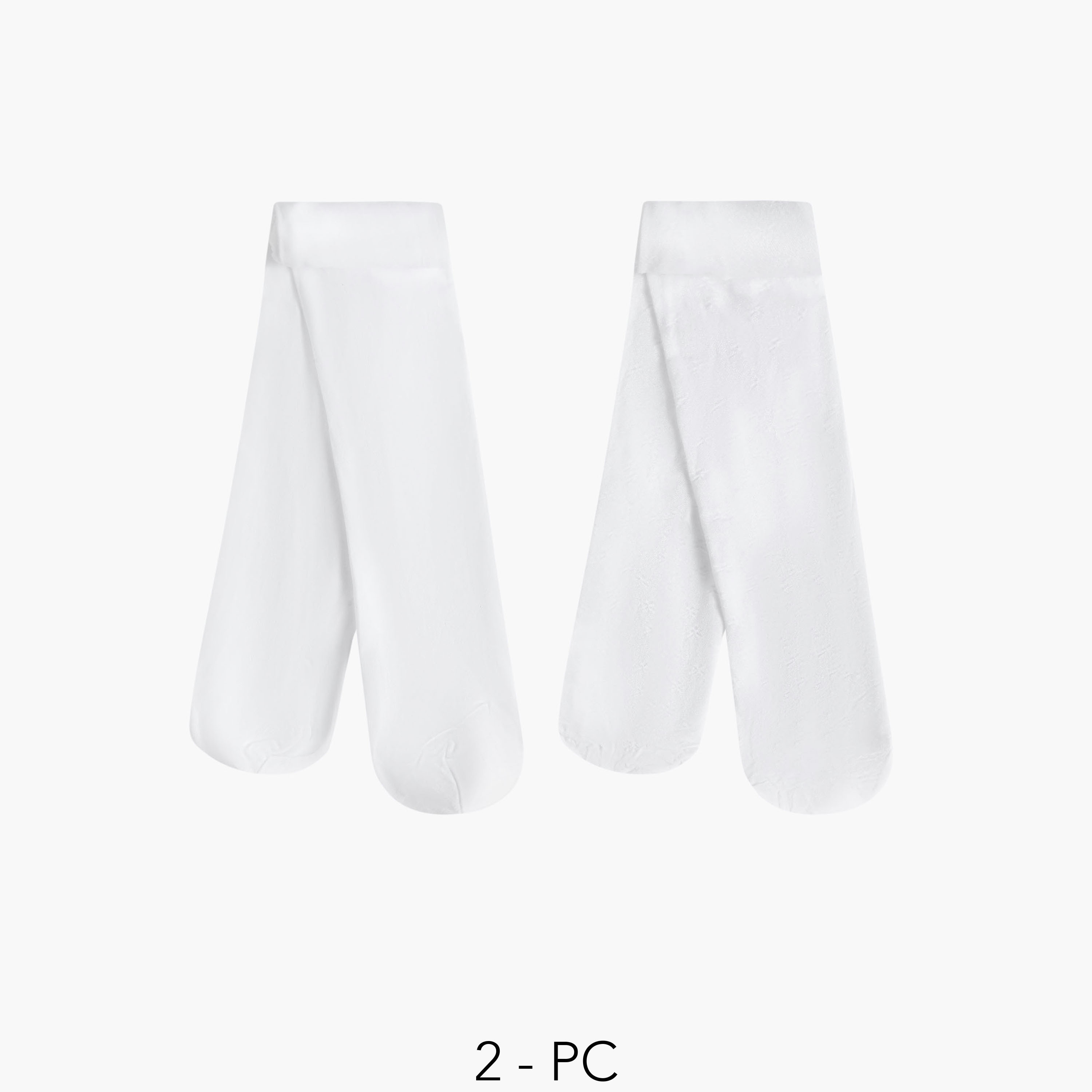 طقم سراويل تحتانية قطعتين بخصر مطاطي للبنات من سيليست-girls-accessories-socks-image-1