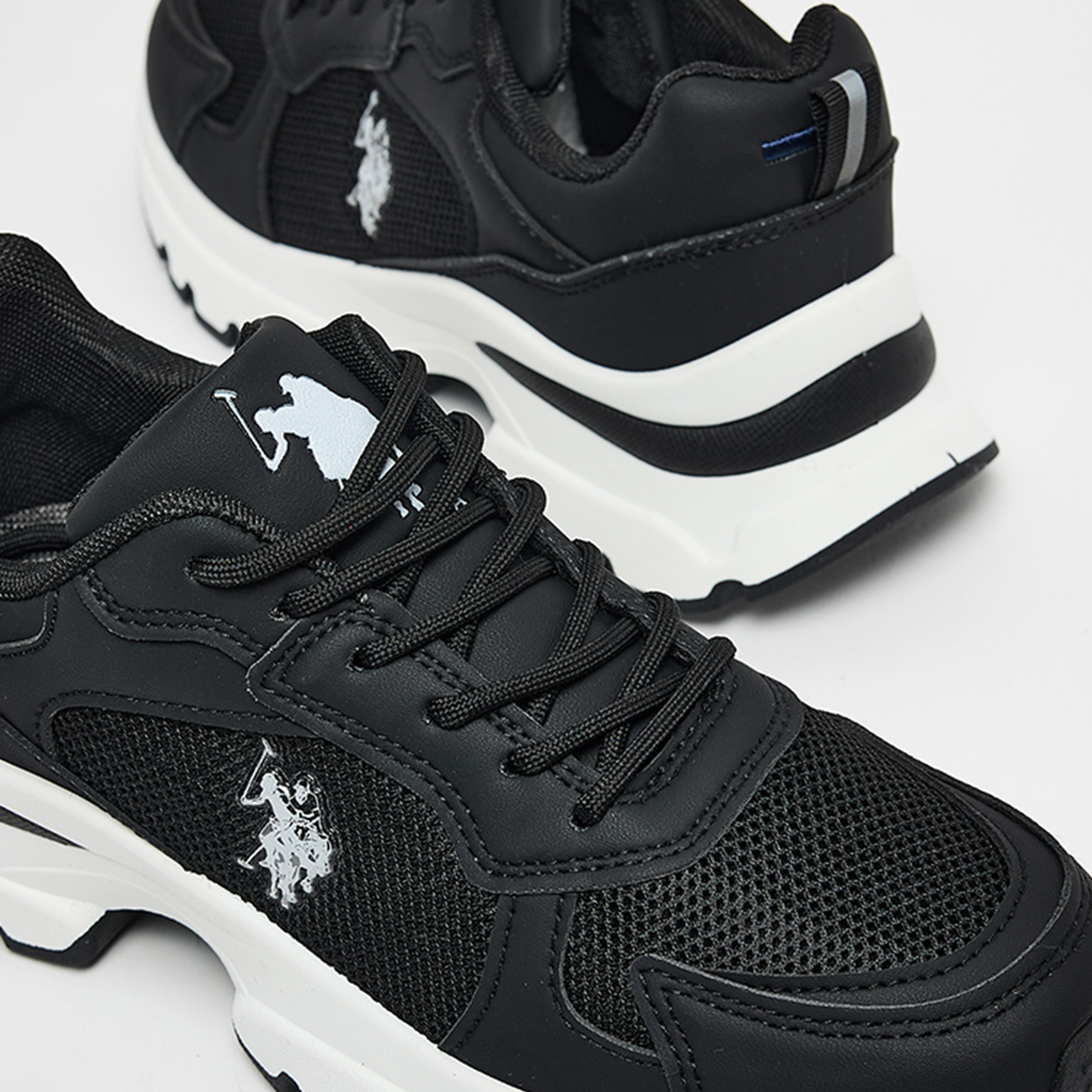 يو اس بولو اسن- حذاء رياضي برباط كاحل منخفض للنساء  | LEAH GLB WMN-women-shoes-sneakers-image-15