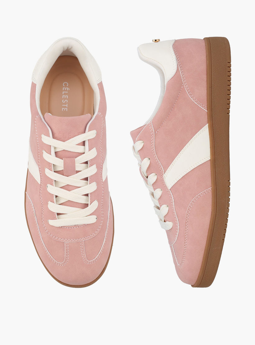Celeste Women Solid Lace-Up Sneakers-women-shoes-sneakers-image-1