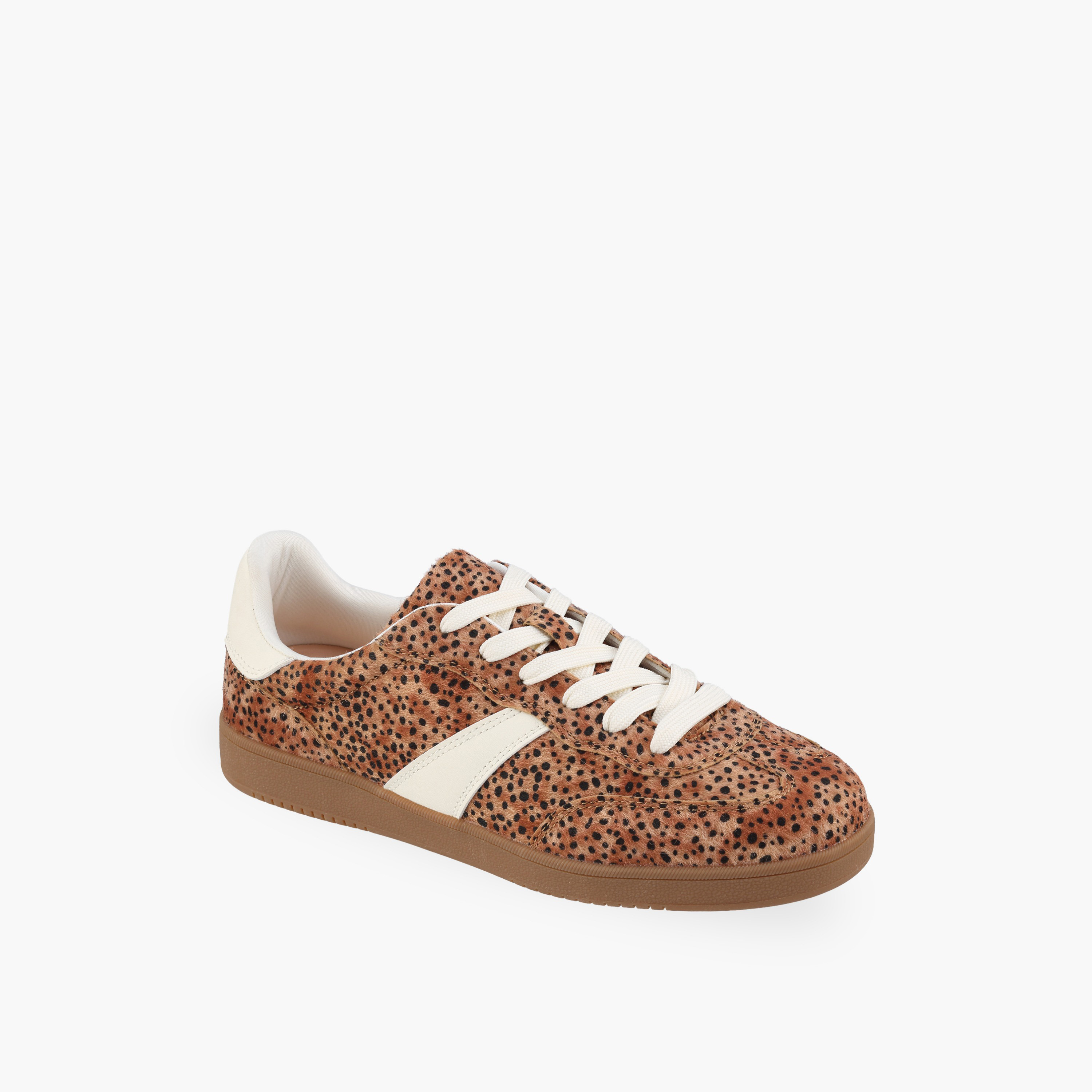 Celeste Women Animal Print Lace-Up Sneakers-women-shoes-sneakers-image-2