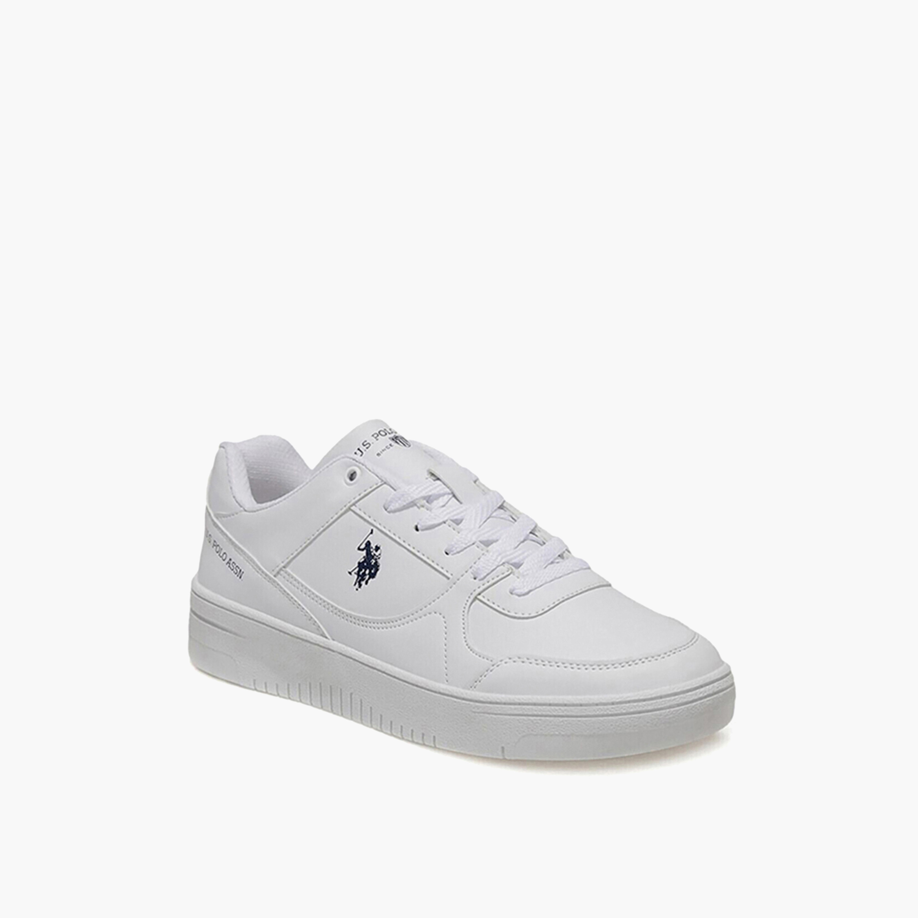 U.S. Polo Assn Men's Lace-Up Low Ankle Sneakers  | 4W LEE MEN OD-men-shoes-sneakers-image-1