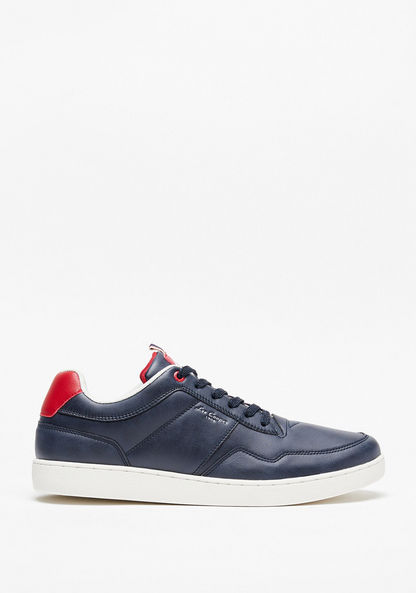 Lee Cooper Men's Low Ankle Sneakers with Lace-Up Closure-Men%27s Sneakers-image-1