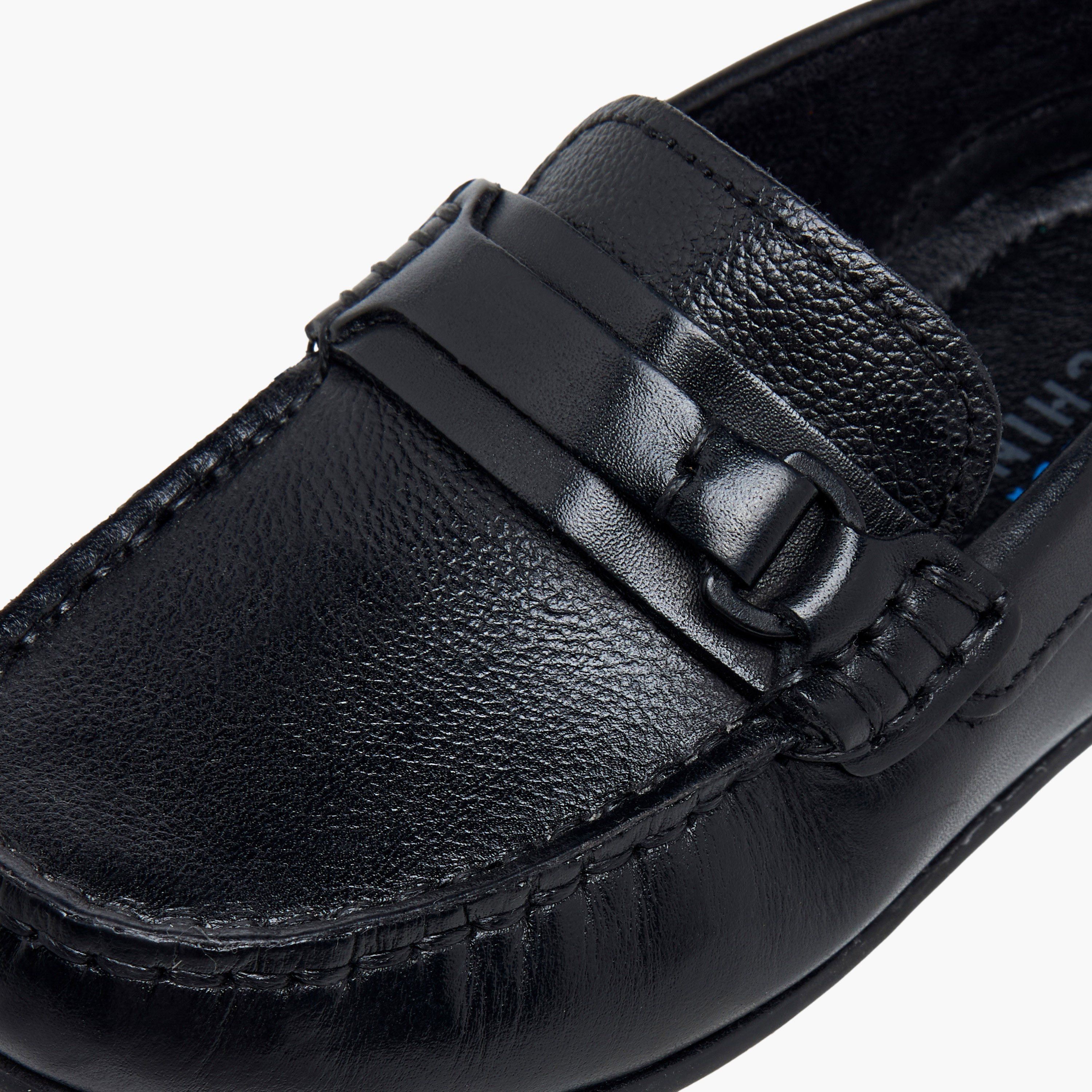حذاء موكاسين جلد سهل الارتداء للأولاد من مستر دوتشيني-boys-shoes-loafers-image-5