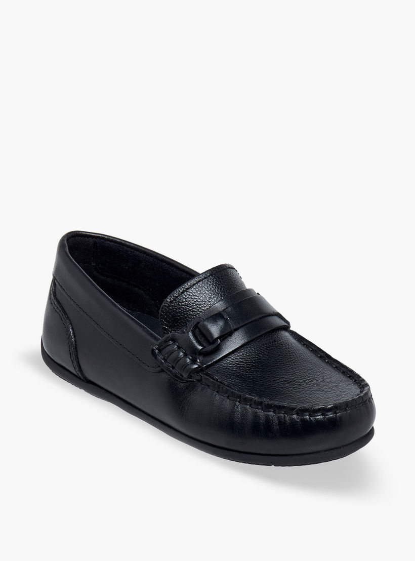 حذاء موكاسين جلد سهل الارتداء للأولاد من مستر دوتشيني-boys-shoes-loafers-image-3