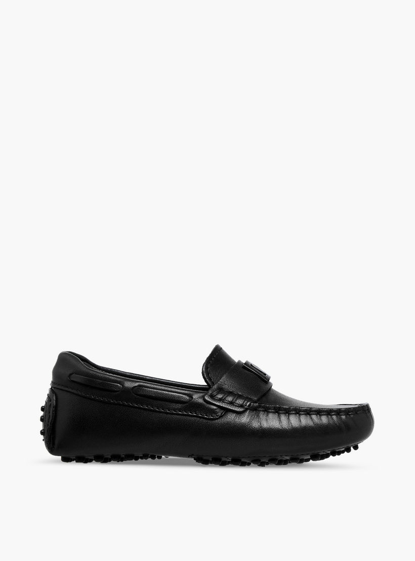 حذاء موكاسين جلد سهل الارتداء للأولاد من مستر دوتشيني-boys-shoes-loafers-image-4
