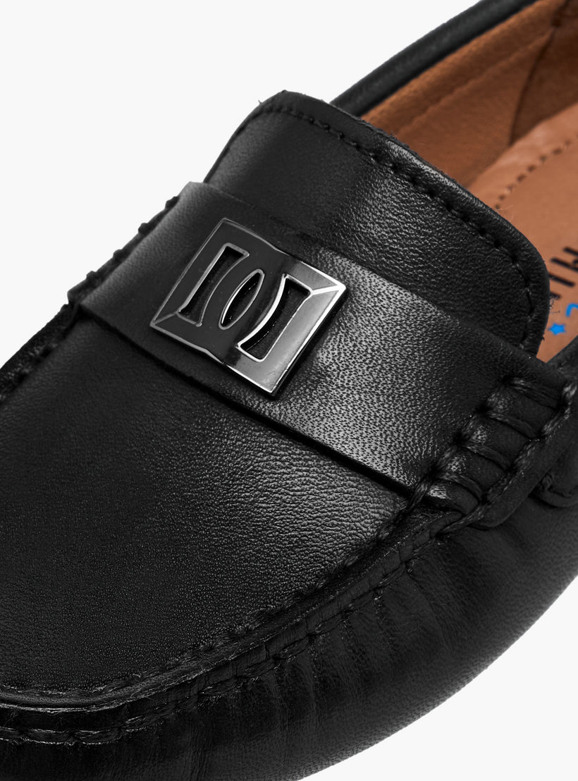 حذاء موكاسين جلد سهل الارتداء للأولاد من مستر دوتشيني-boys-shoes-loafers-image-5