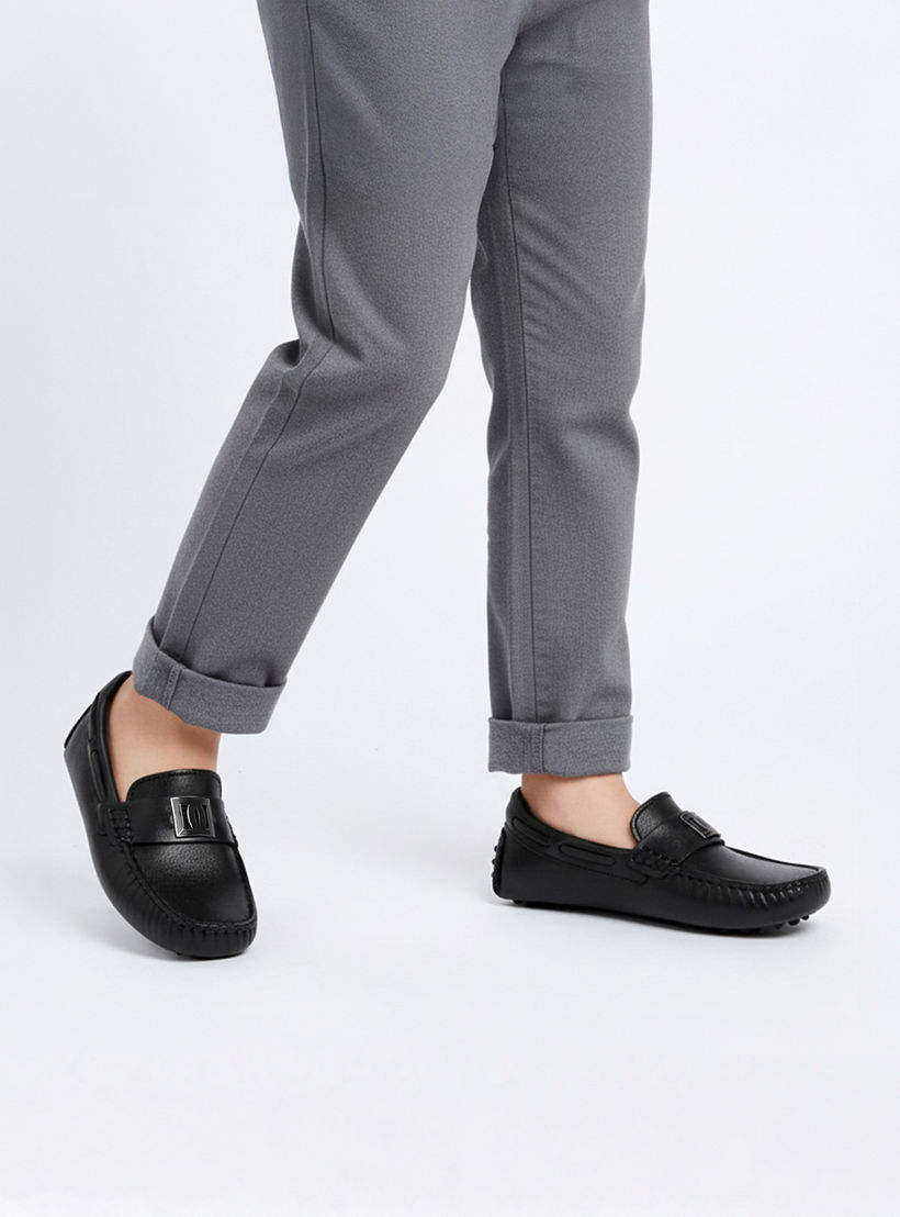 حذاء موكاسين جلد سهل الارتداء للأولاد من مستر دوتشيني-boys-shoes-loafers-image-2