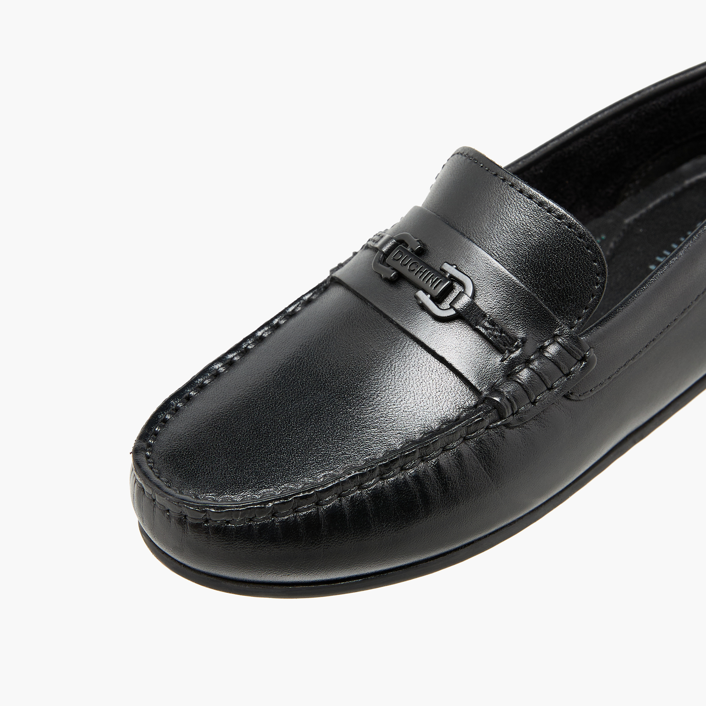 حذاء لوفر بزينة معدن للأولاد من مستر دوتشيني-boys-shoes-loafers-image-4