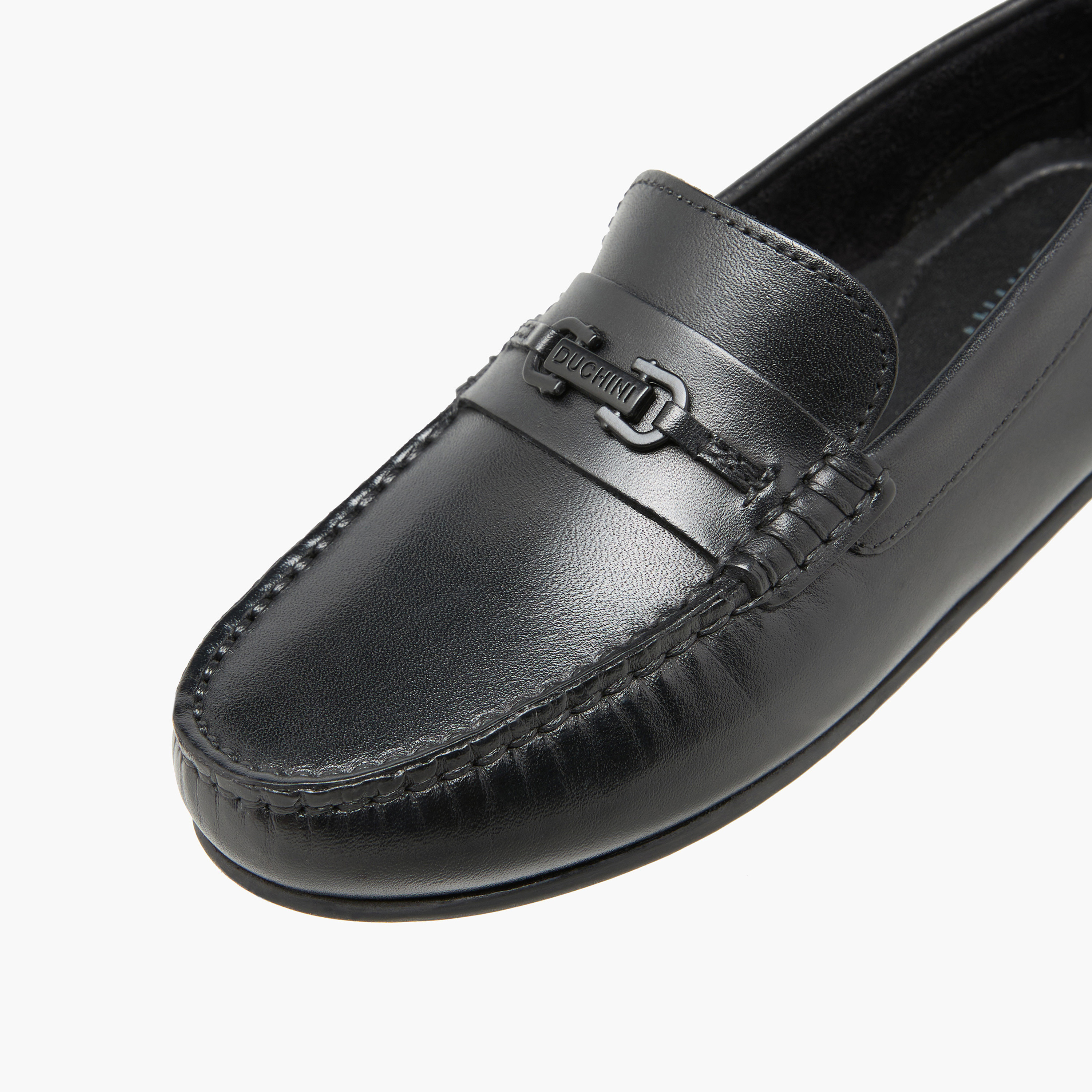 Mister Duchini Boys Metal Accent Loafers-boys-shoes-loafers-image-4