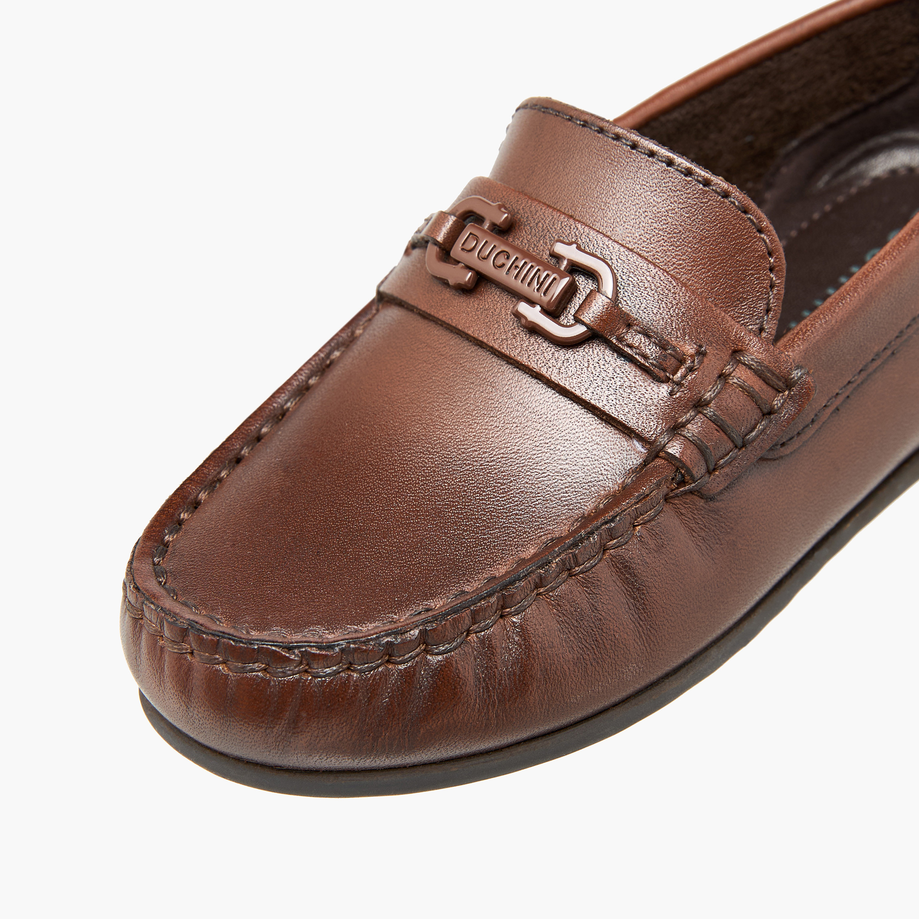 Mister Duchini Boys Metal Accent Loafers-boys-shoes-loafers-image-4
