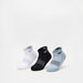 Dash Textured Ankle Length Socks - Set of 3-Boy%27s Socks-thumbnailMobile-0