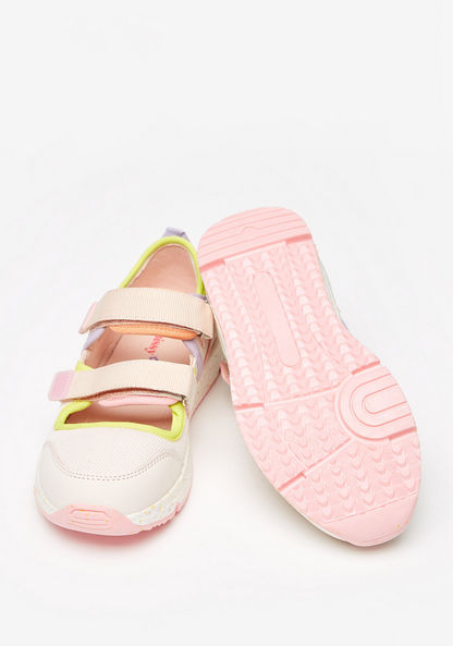 Little Missy Slip-On Sneakers with Hook and Loop Closure-Girl%27s Sneakers-image-2