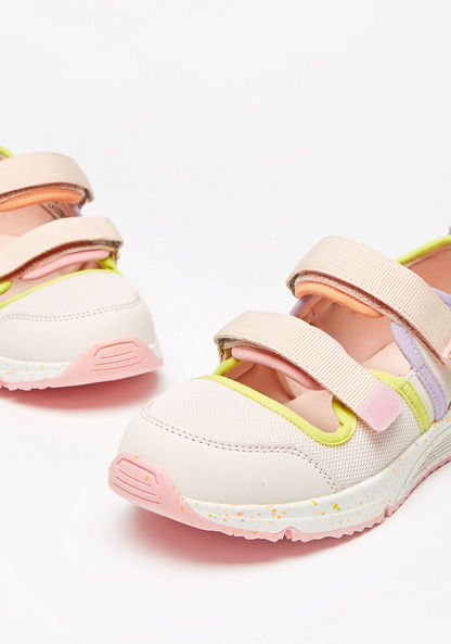 Little Missy Slip-On Sneakers with Hook and Loop Closure-Girl%27s Sneakers-image-4