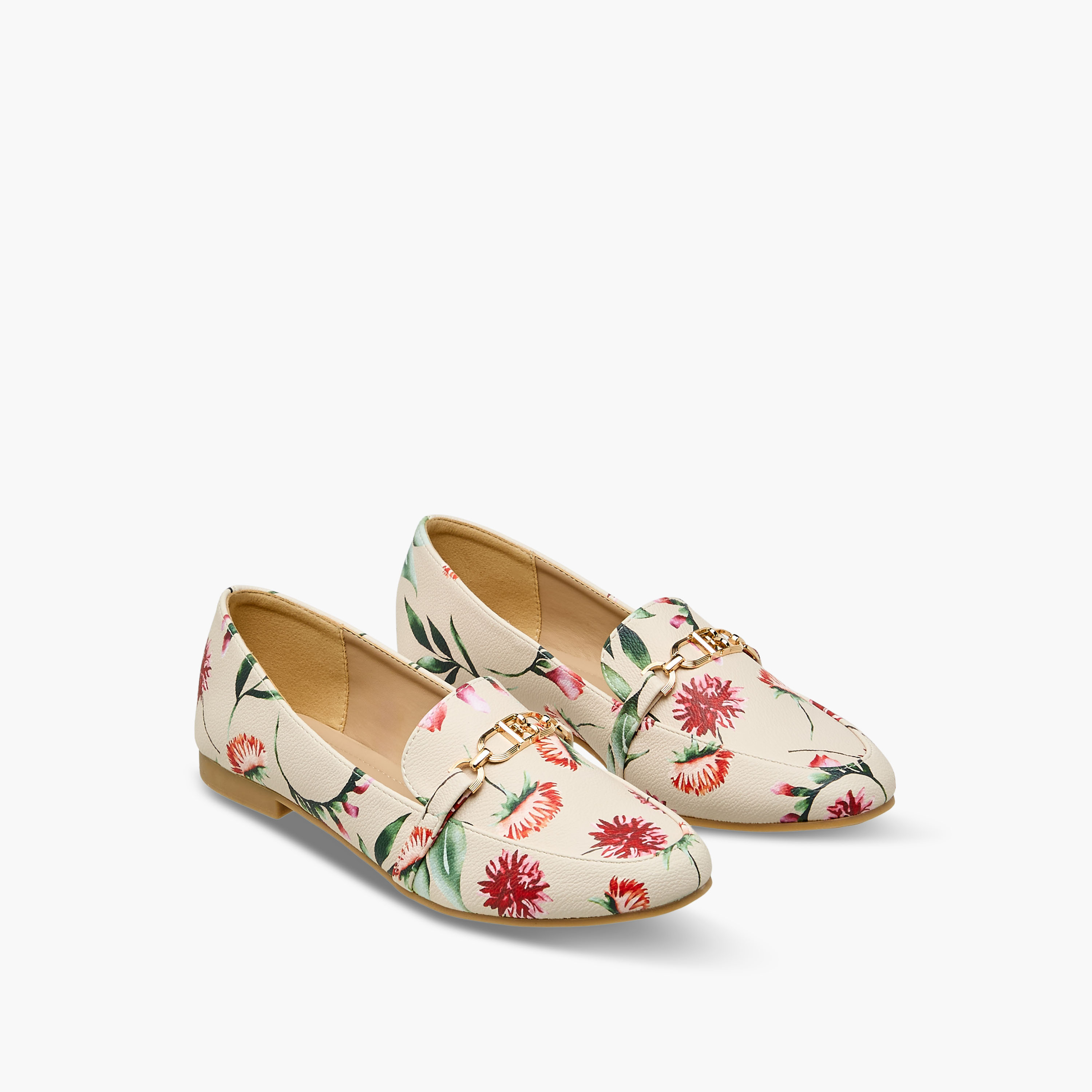 حذاء لوفرز بطبعات زهرية للنساء من فلورا بيلا-women-shoes-flats-loafers-image-1