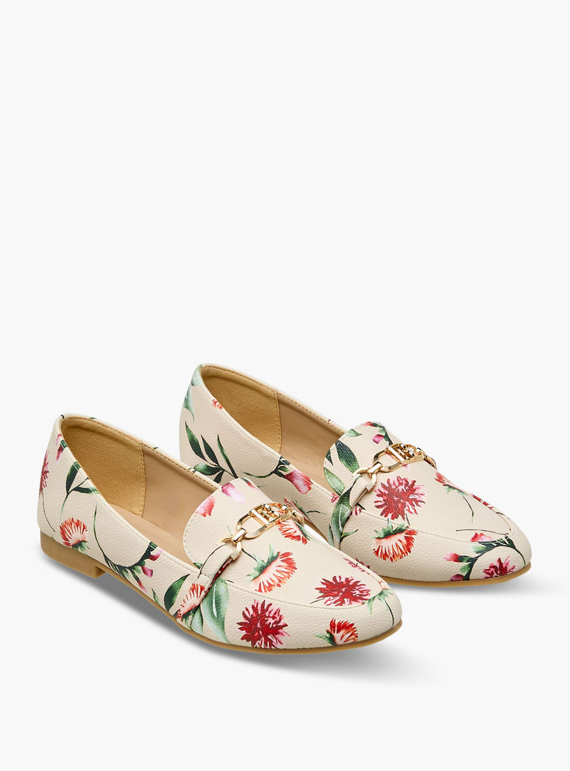 حذاء لوفرز بطبعات زهرية للنساء من فلورا بيلا-women-shoes-flats-loafers-image-1