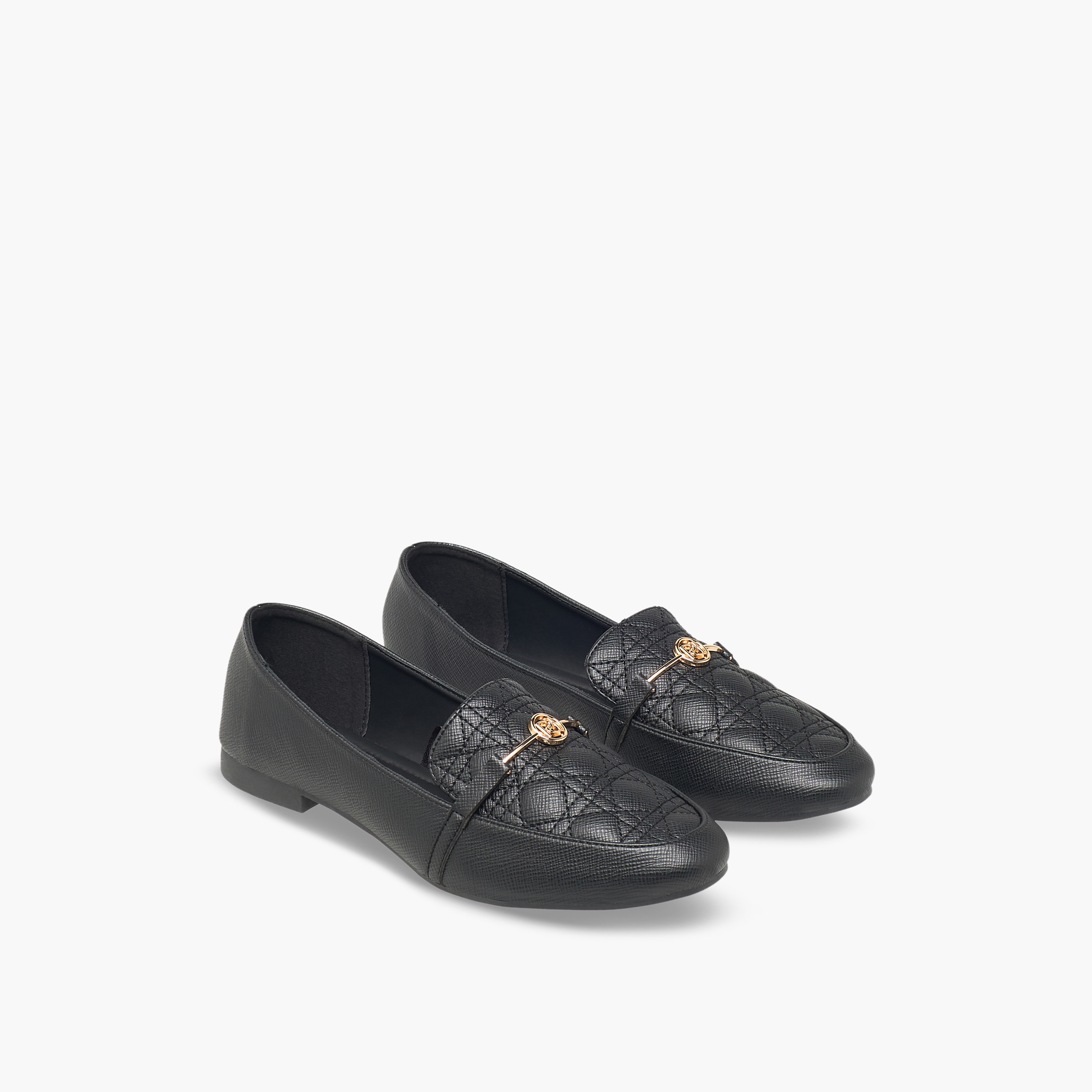 Paprika Women Quilted Detail Loafers-women-shoes-loafersandmoccasins-image-1