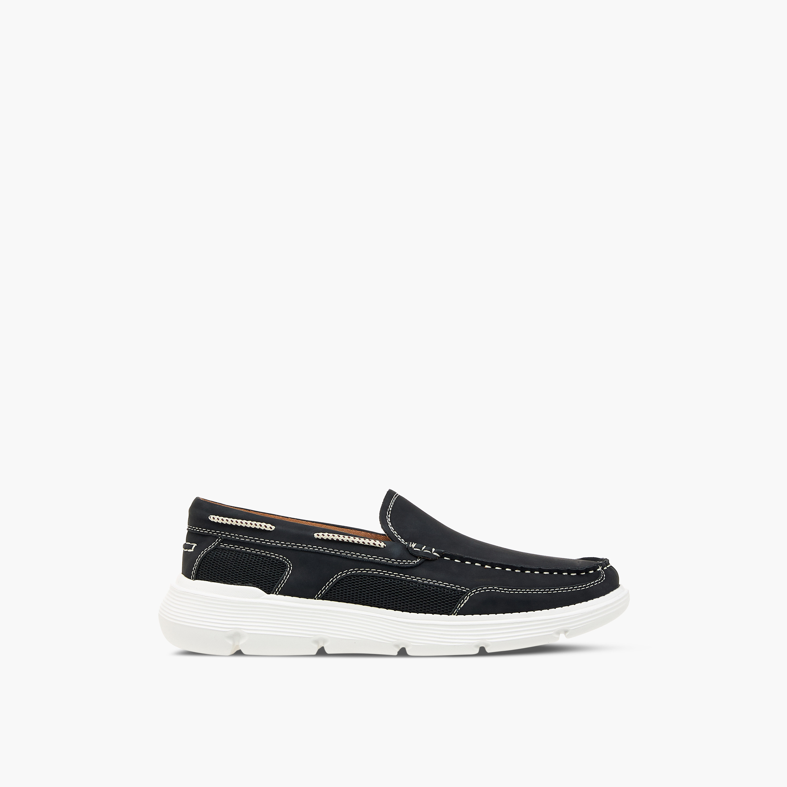 LBL by Shoexpress Textured Slip-On Moccasins-men-shoes-loafersandmoccasins-image-3