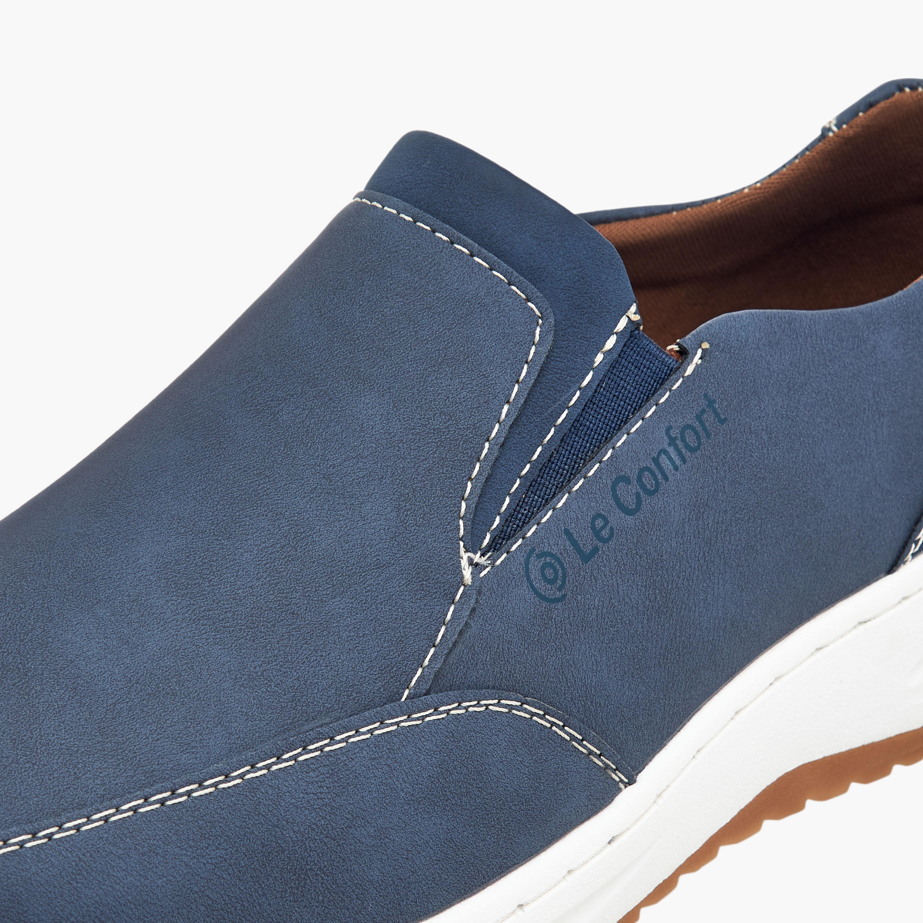 Le Confort Solid Slip-On Comfort Loafers-men-shoes-loafersandmoccasins-image-4