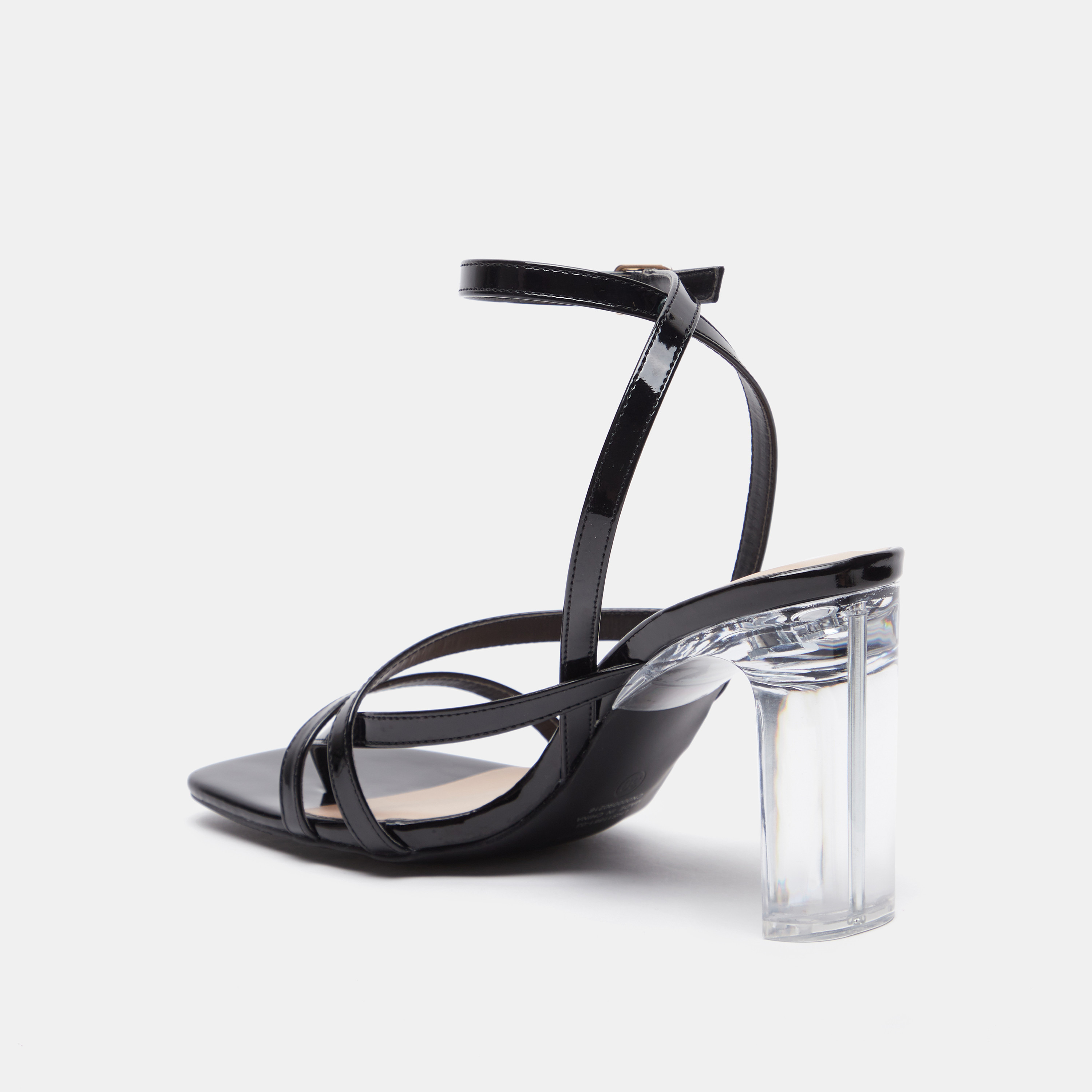 صندل بأحزمة وكعب عريض وإبزيم للإغلاق للنساء من سيليست-women-shoes-heels-image-3