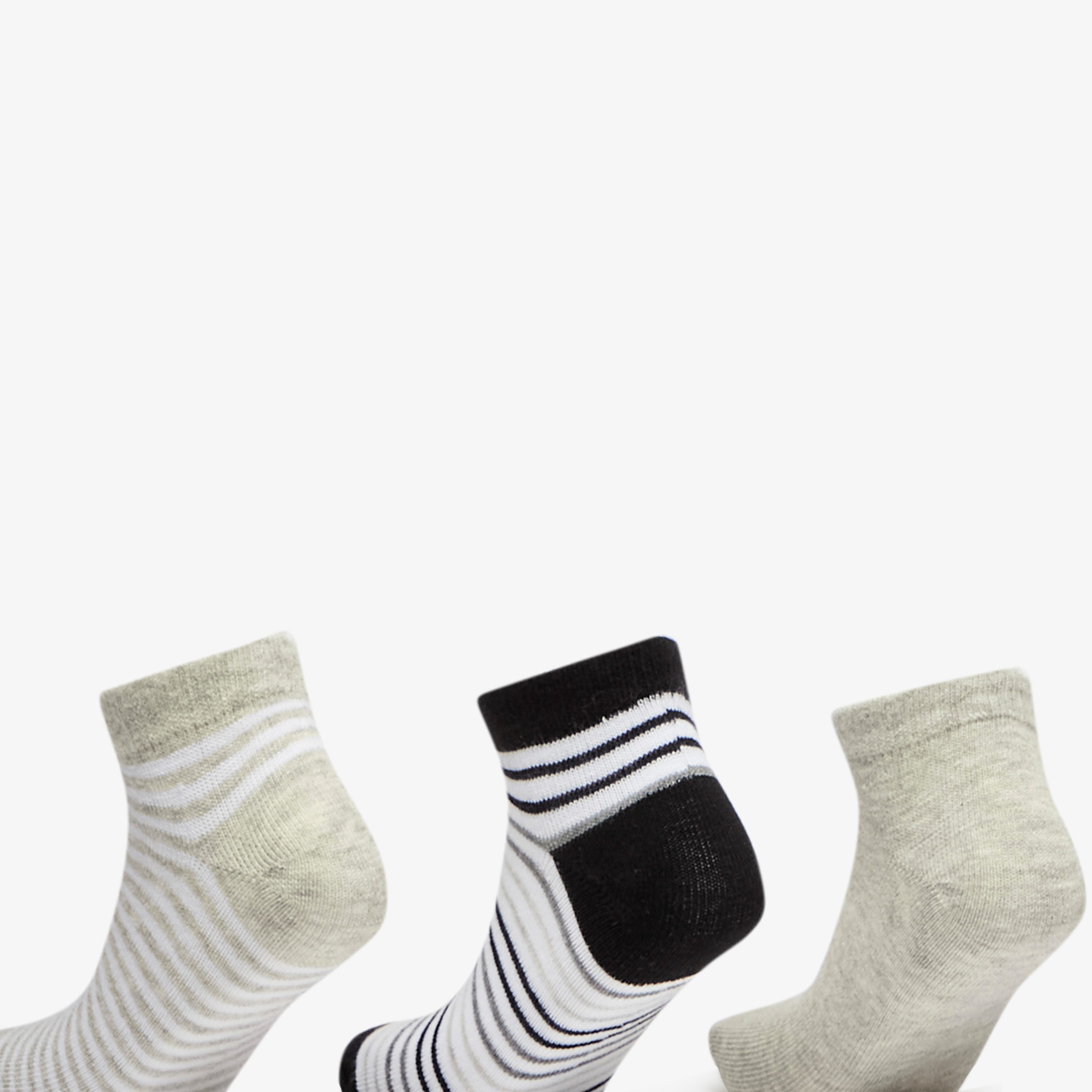 Assorted Ankle Length Socks - Set of 5-girls-accessories-socks-image-3