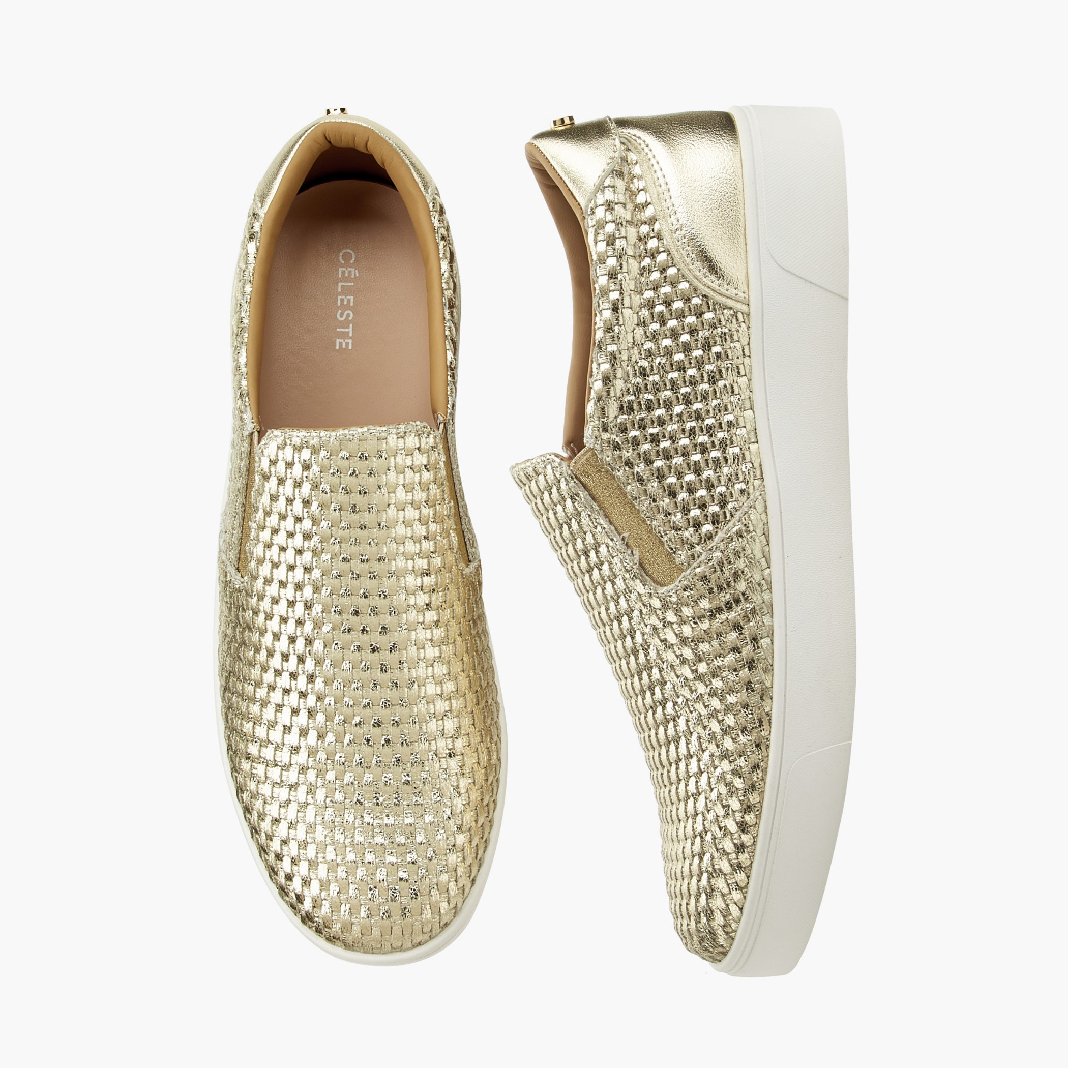 Celeste Women Textured Slip-On Sneakers-women-shoes-sneakers-image-1