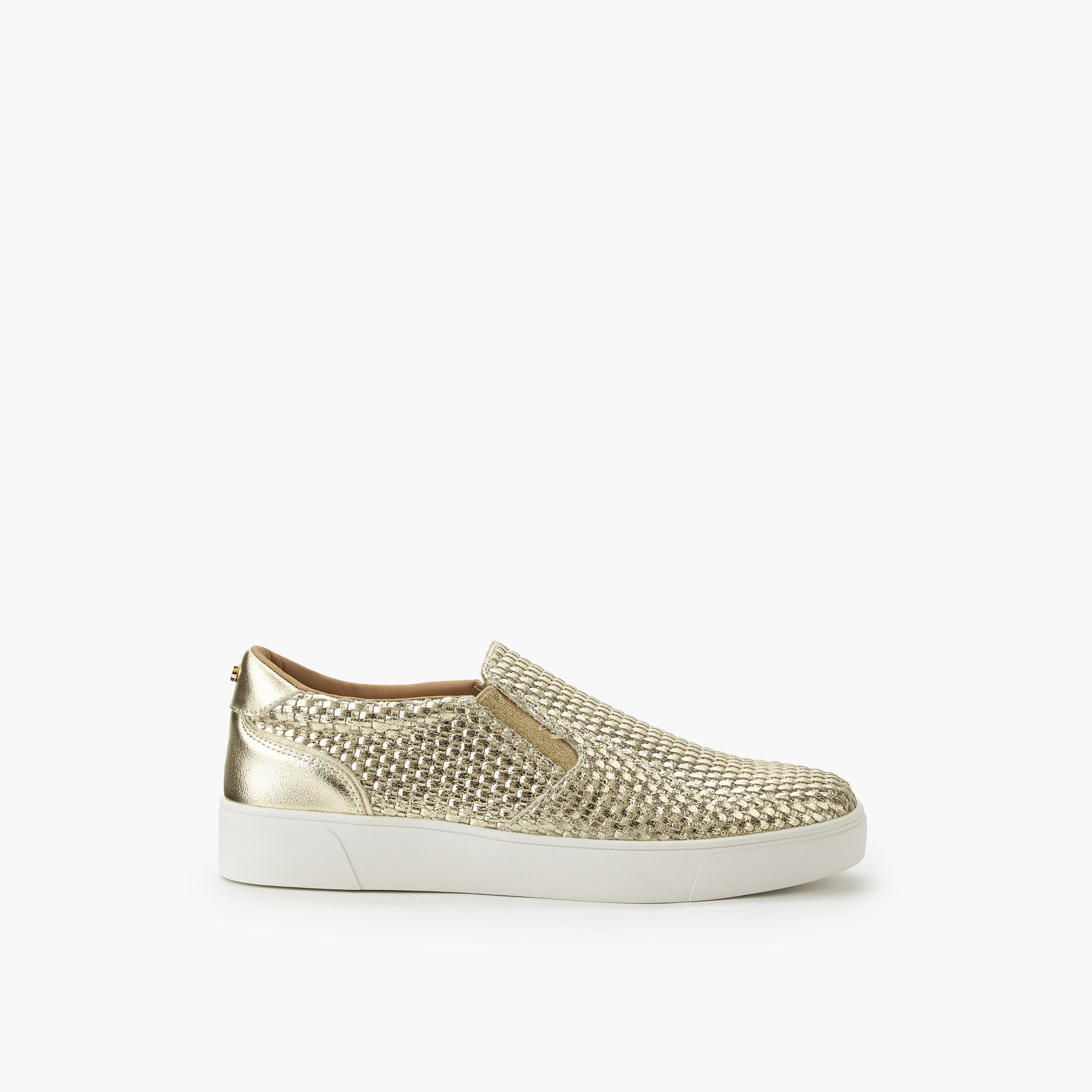 Celeste Women Textured Slip-On Sneakers-women-shoes-sneakers-image-3