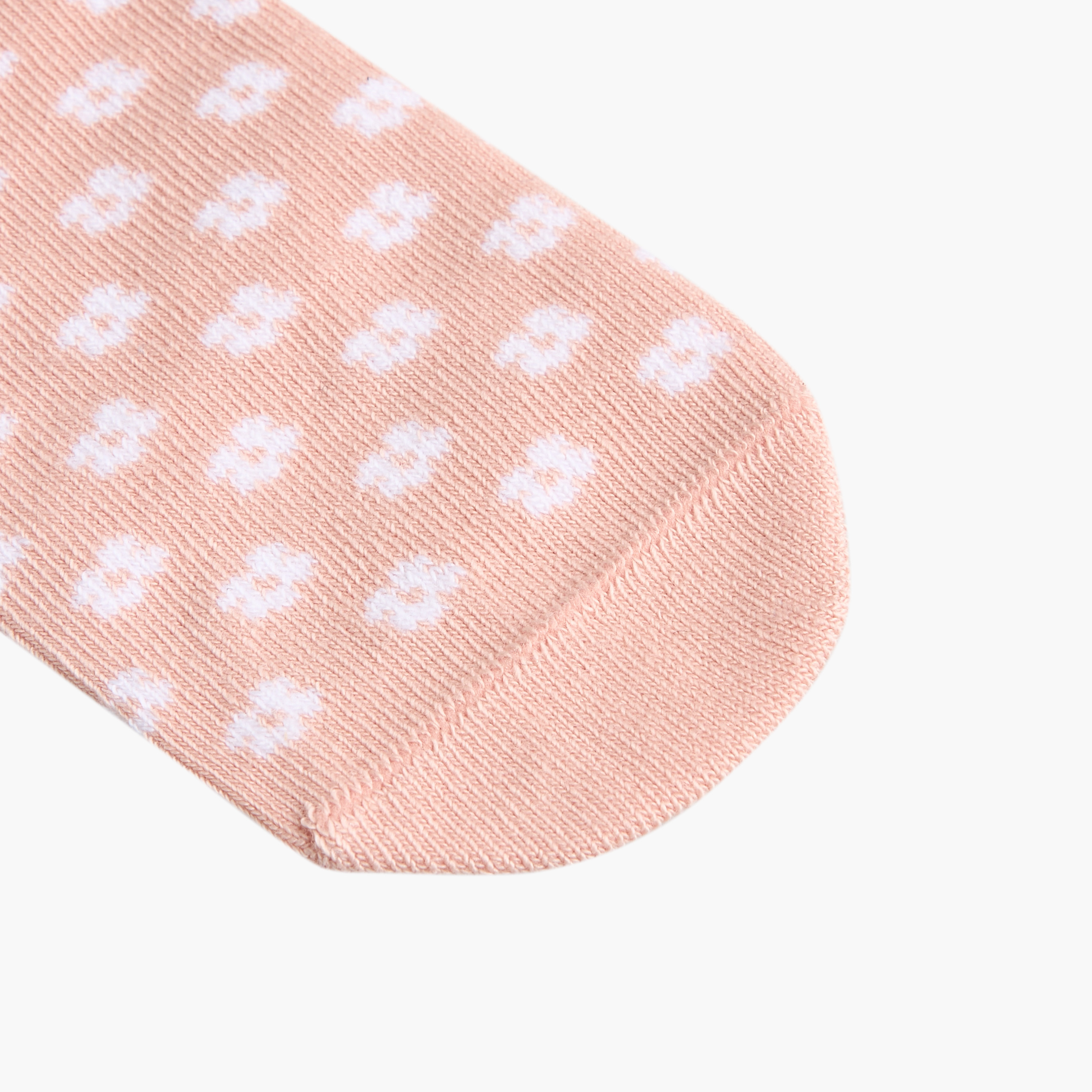 طقم جوارب 5 أزواج بطول الكاحل وطبعات أزهار من ليتل ميسي-girls-accessories-socks-image-3
