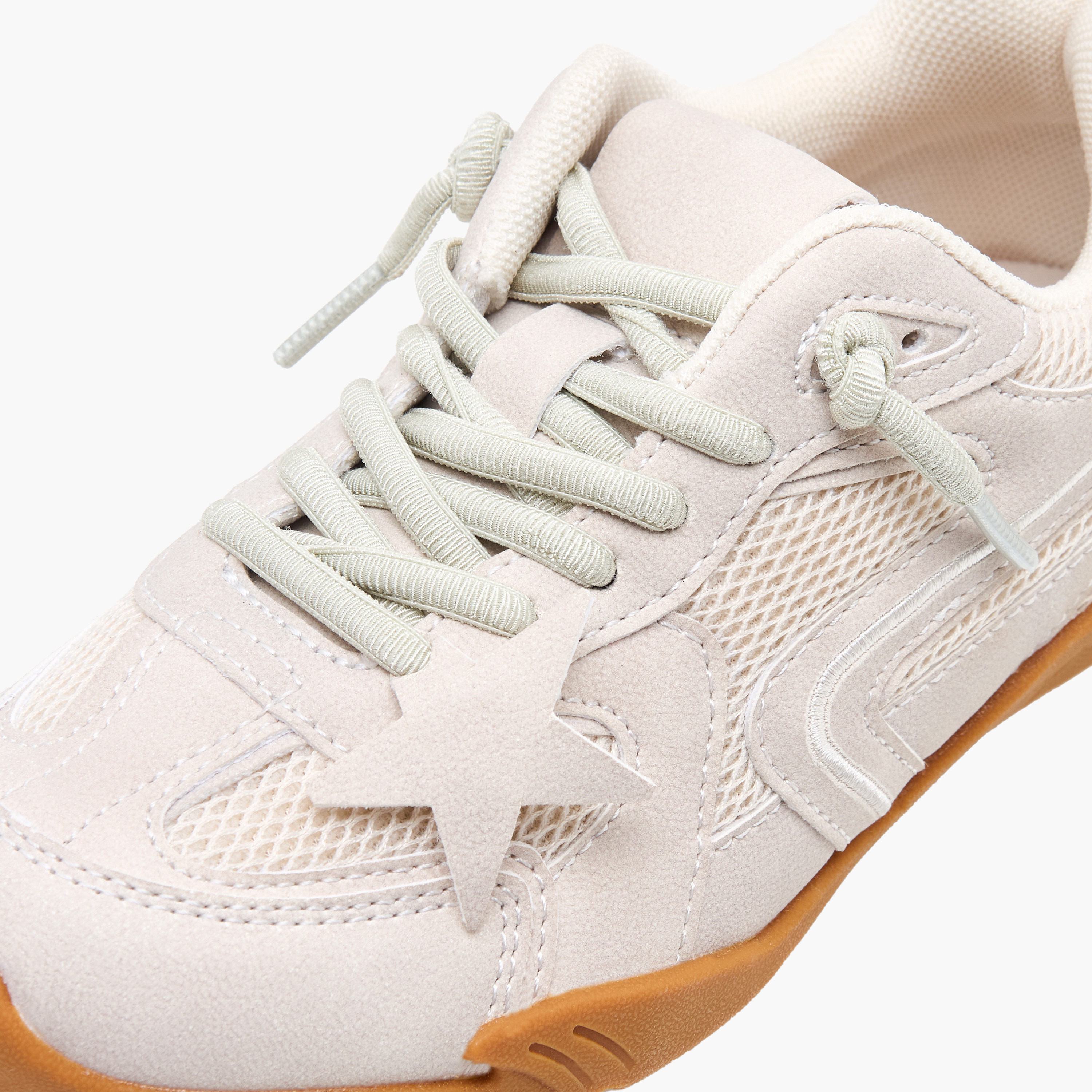 Little Missy Girls Lace-Up Ankle Sneakers-girls-shoes-sneakers-image-4