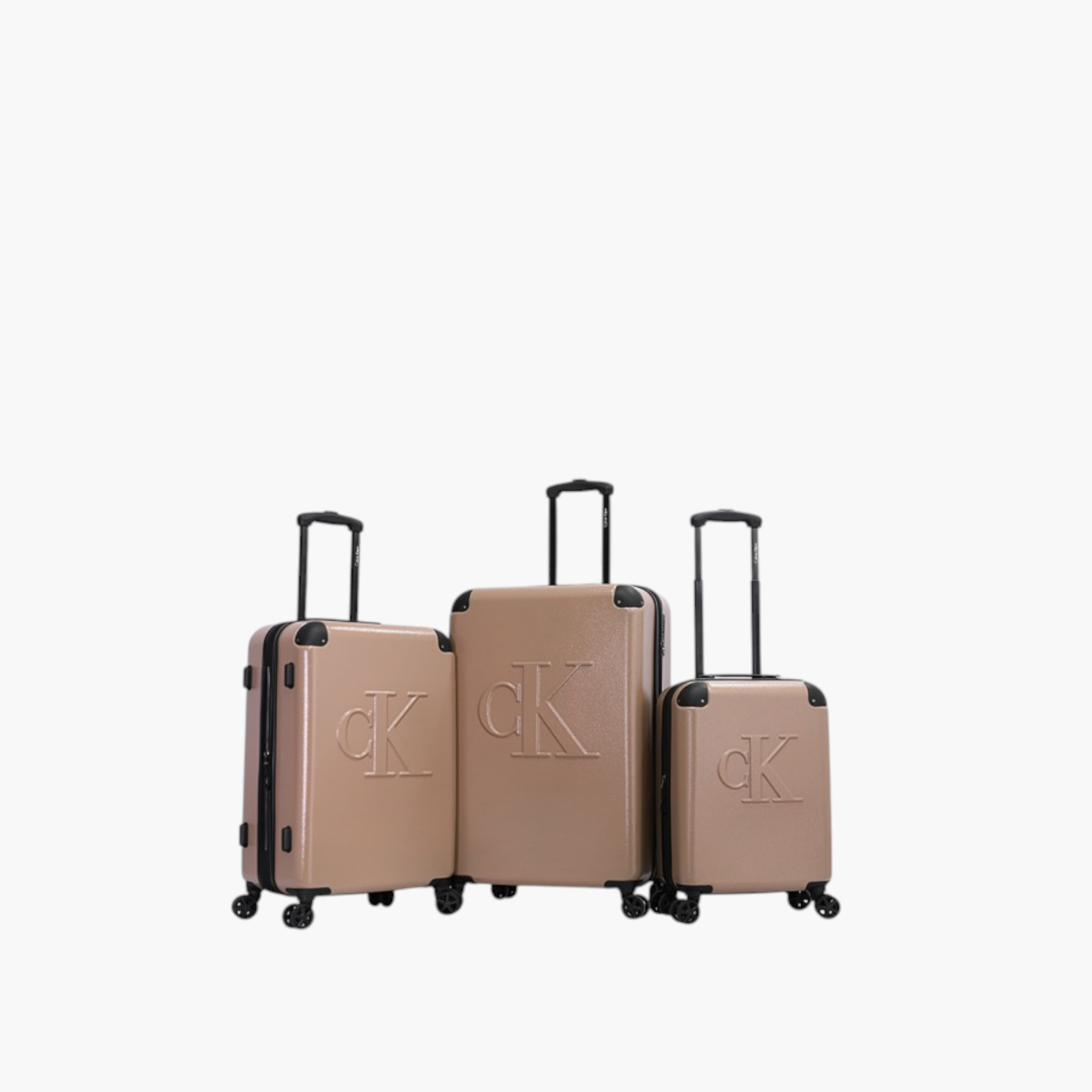 شنطة سفر ترولي صلبة بنقوش شعار ومقبض قابل للسحب من كالفن كلاين-travel-luggagesandbags-luggage-image-9