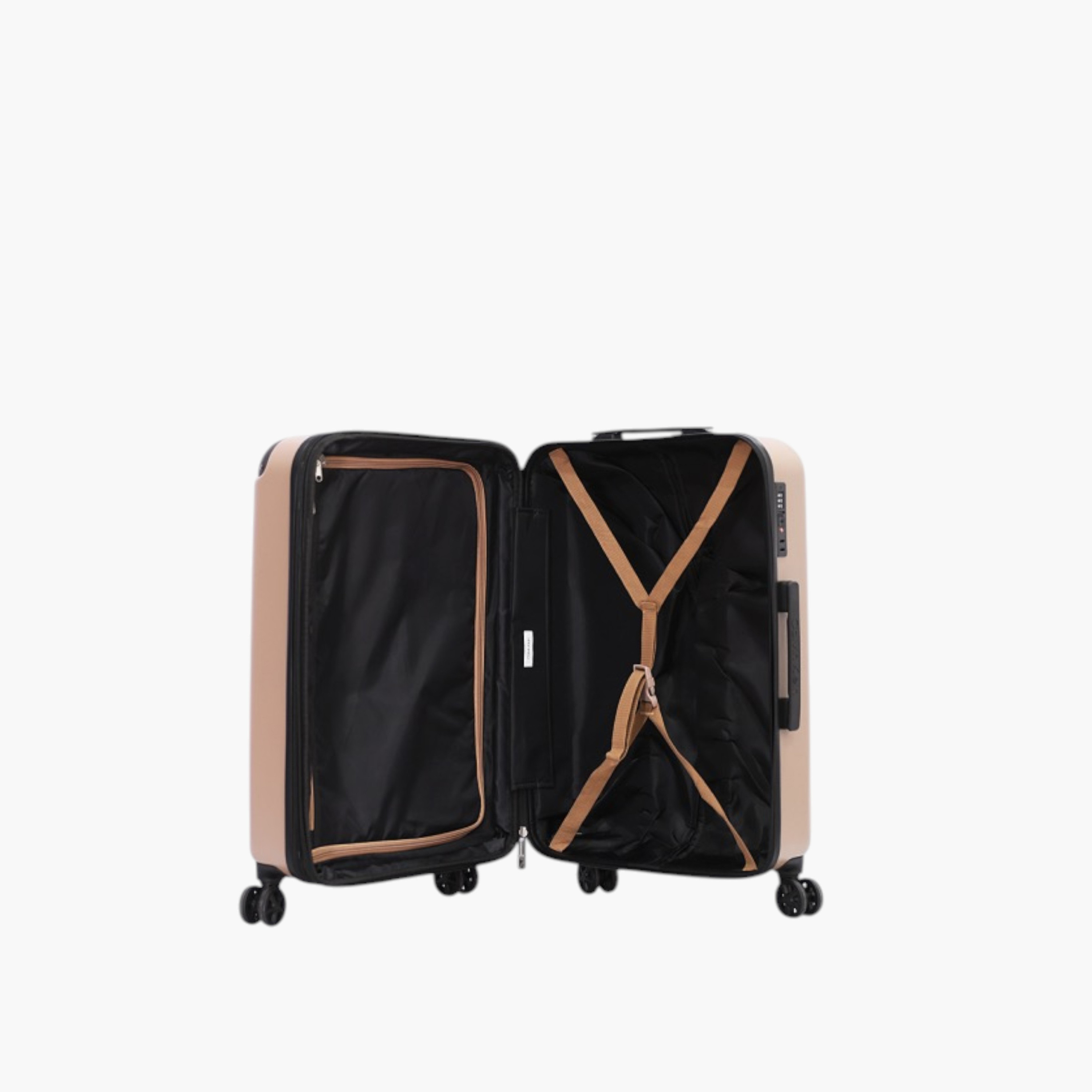 شنطة سفر ترولي صلبة بنقوش شعار ومقبض قابل للسحب من كالفن كلاين-travel-luggagesandbags-luggage-image-3