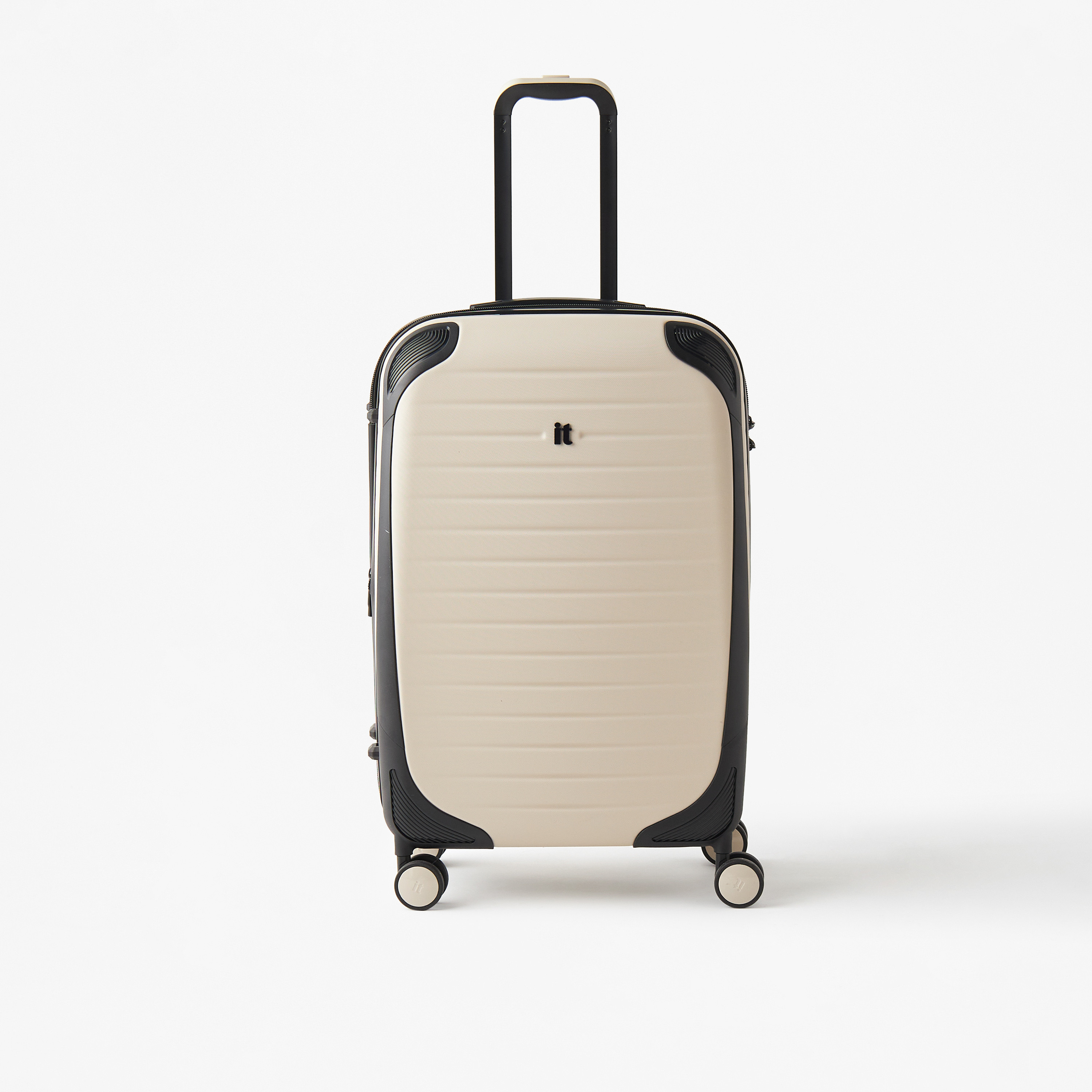 IT Textured Hardcase Trolley Bag with Retractable Handle-travel-luggagesandbags-luggage-image-1