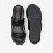 Le Confort Textured Slip-On Sandals-Women%27s Flat Sandals-thumbnail-4