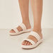 Le Confort Textured Slip-On Sandals-Women%27s Flat Sandals-thumbnail-1
