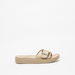 Le Confort Buckle Accented Slip-On Flatform Heels Sandals-Women%27s Heel Sandals-thumbnail-2