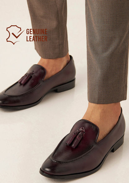 Duchini Men's Slip-On Loafers-Loafers-image-1
