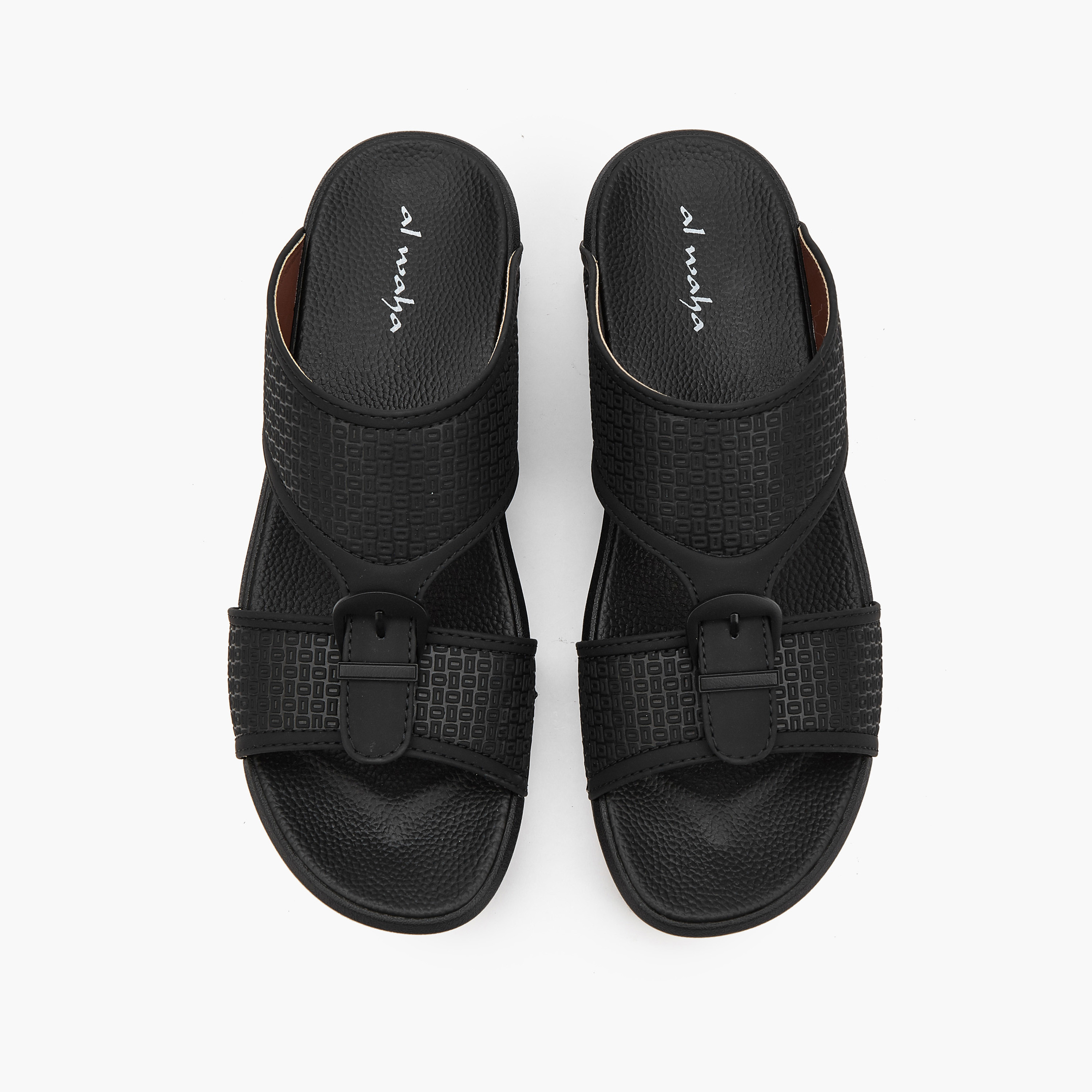 صندل عربي رجالي بإبزيم من الواحة-men-shoes-sandals-image-1