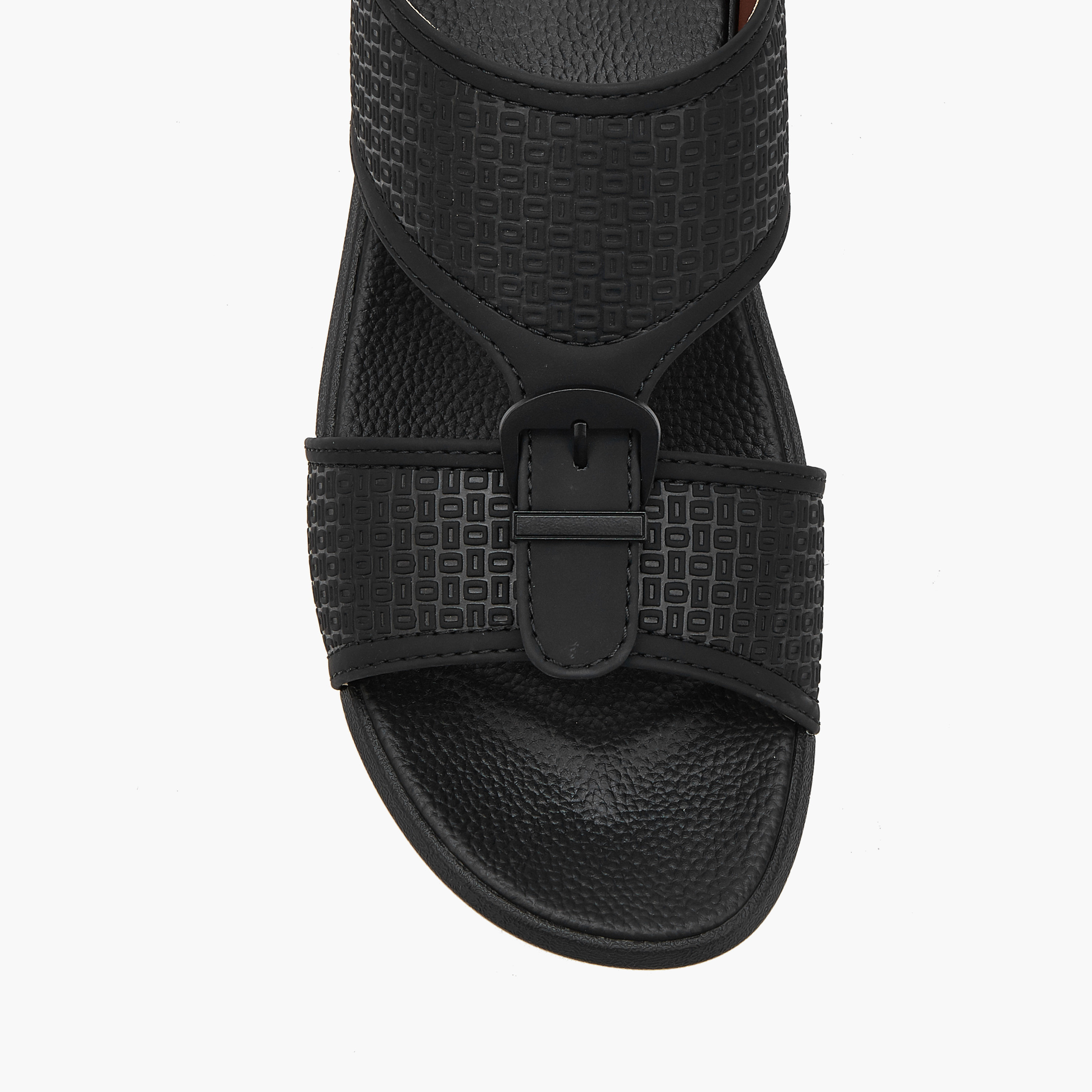 صندل عربي رجالي بإبزيم من الواحة-men-shoes-sandals-image-4