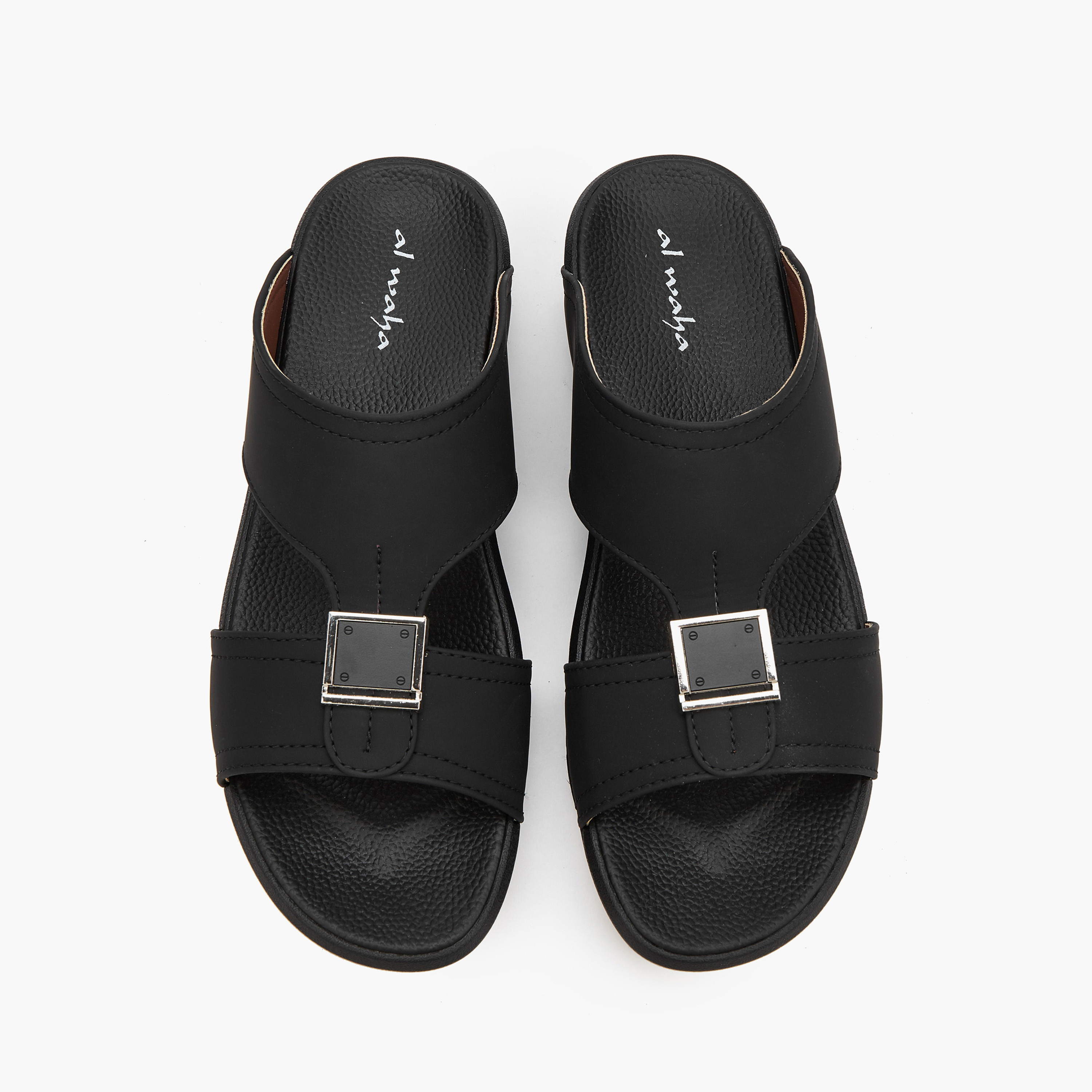صندل عربي بتفاصيل إبزيم للرجال من الواحة-men-shoes-sandals-image-1