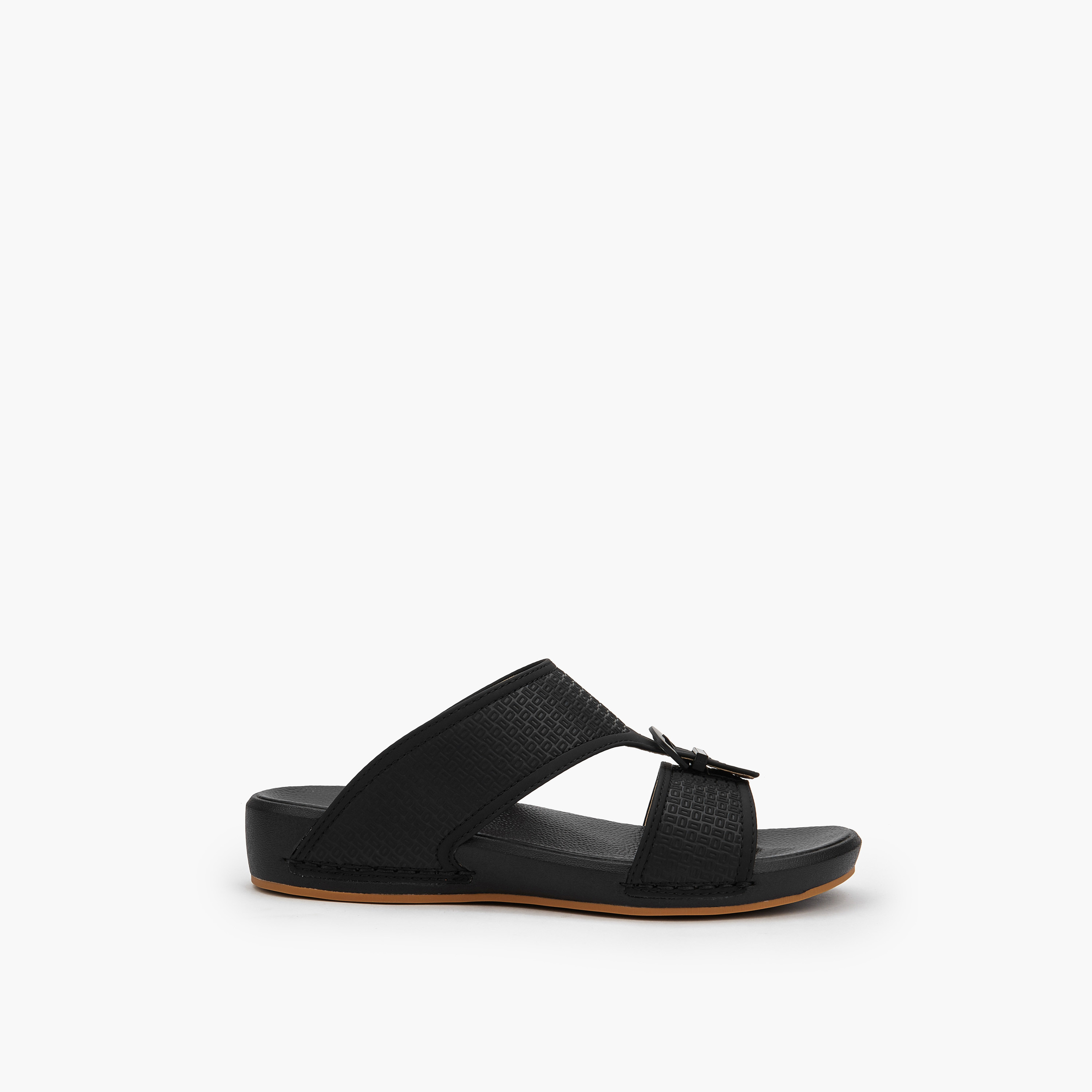 صندل عربي بتفاصيل إبزيم للرجال من الواحة-men-shoes-sandals-image-2