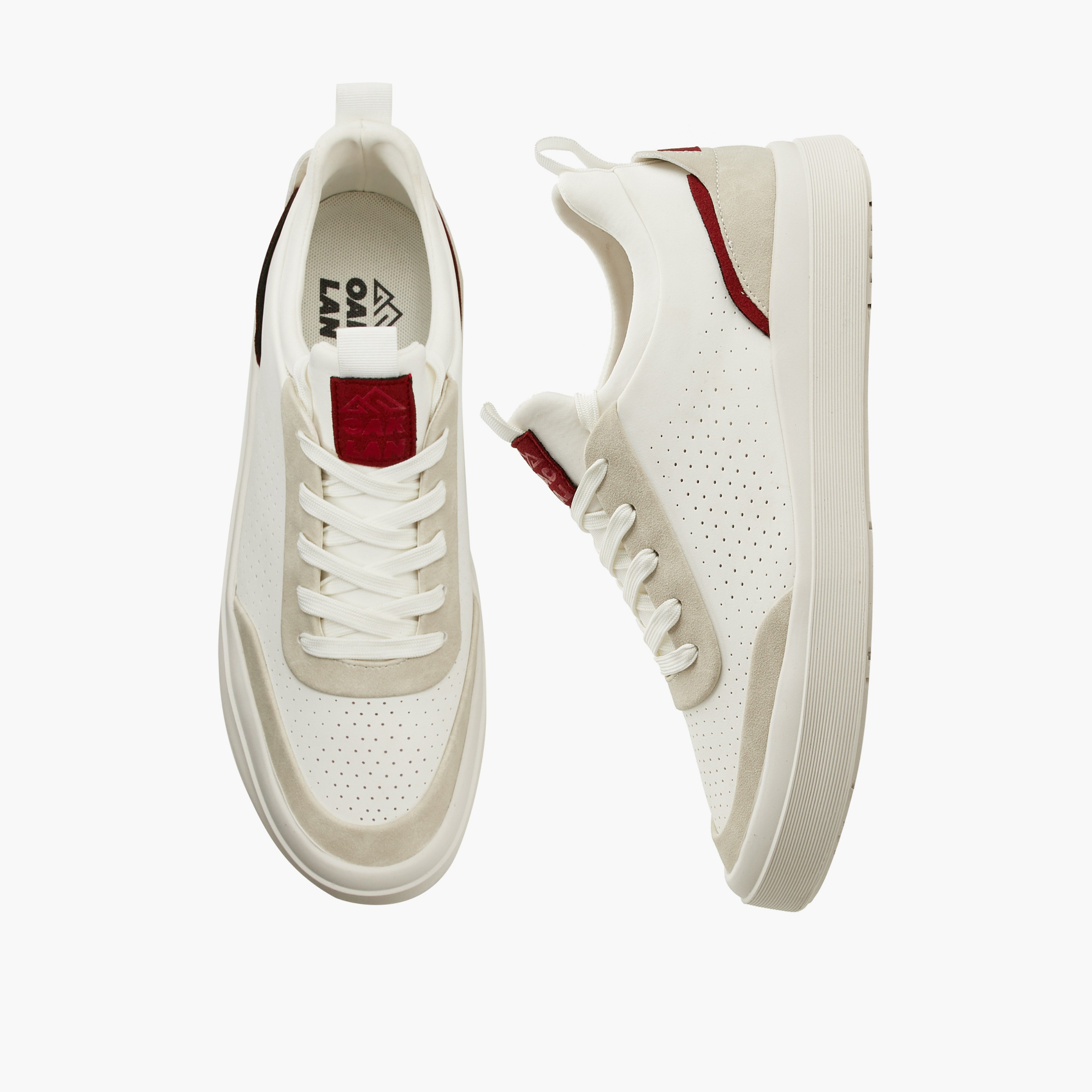 Oaklan by Shoexpress Men Lace-Up Ankle Sneakers-men-shoes-sneakers-image-1