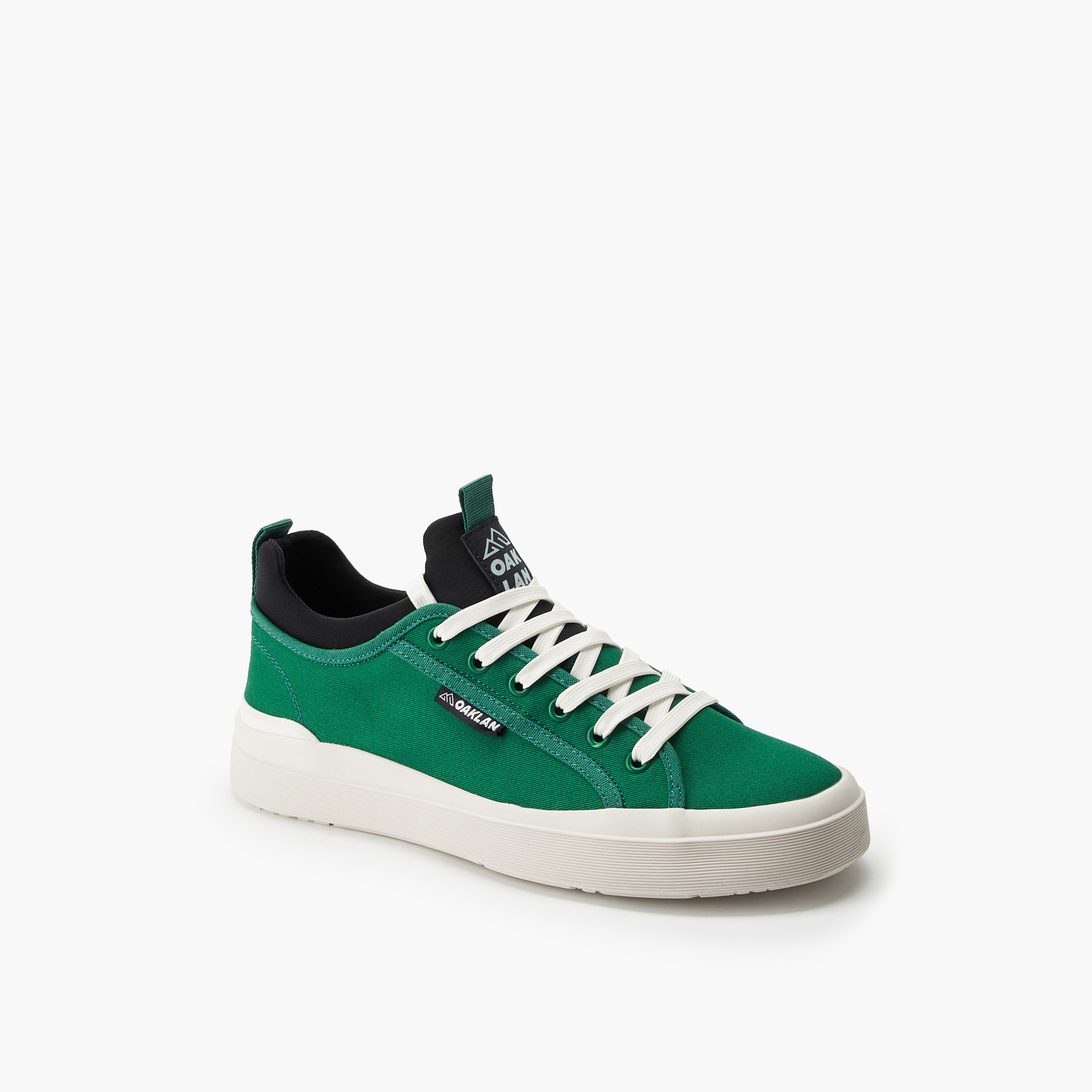 Oaklan by Shoexpress Men Lace-Up Canvas Sneakers-men-shoes-sneakers-image-2