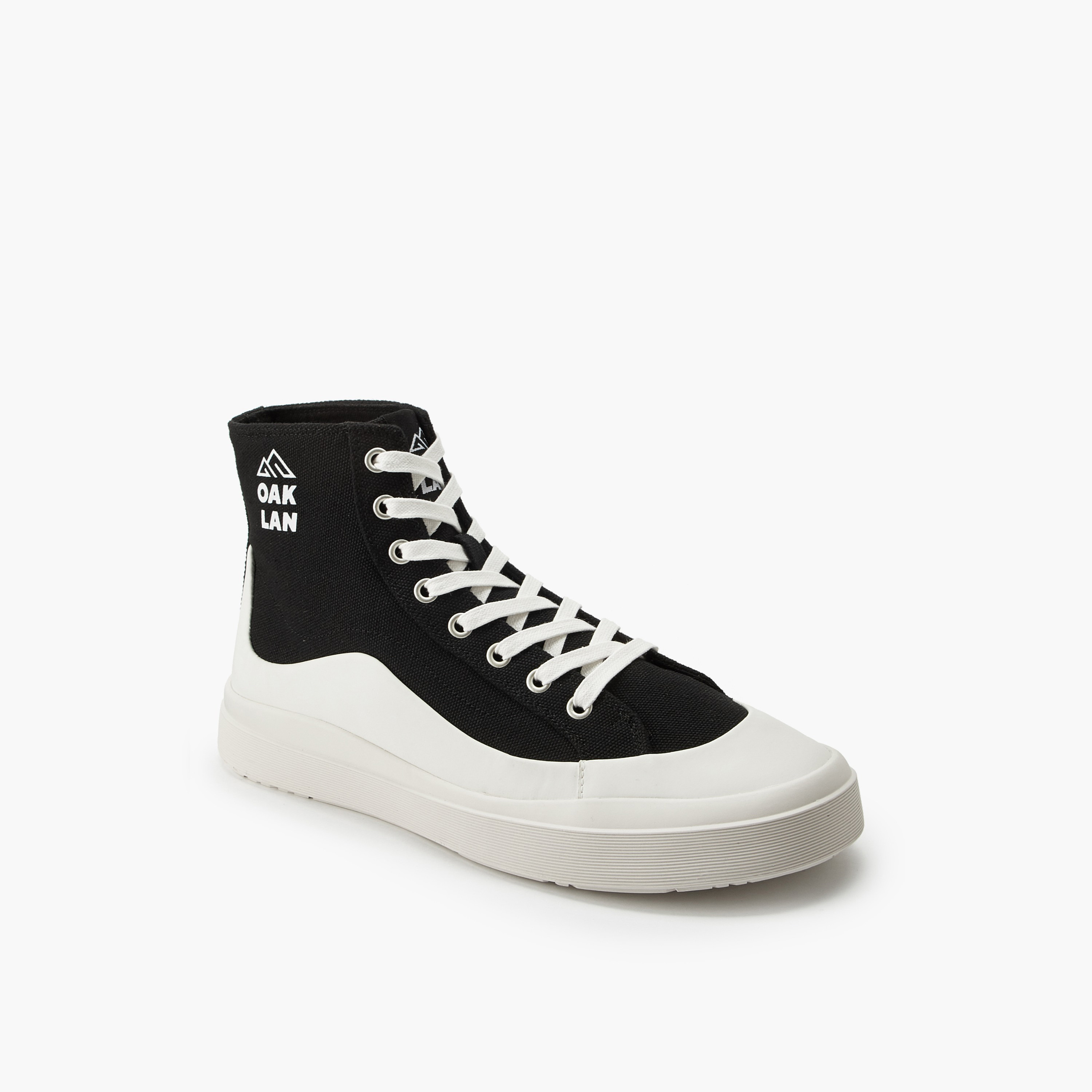 Oaklan by Shoexpress Men Lace-Up Canvas Sneakers-men-shoes-sneakers-image-6