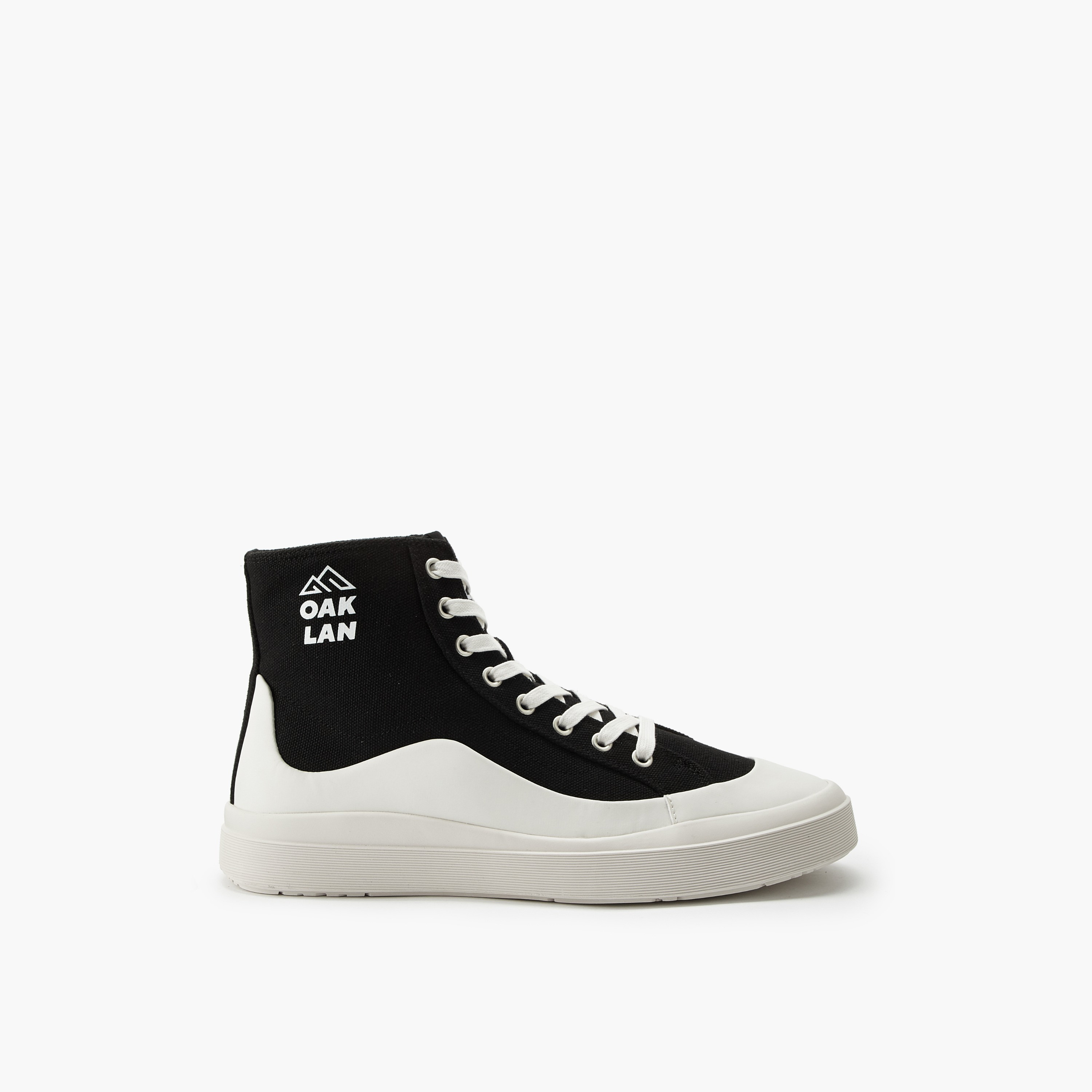 حذاء سنيكرز كانفاس  برباط للرجال من أوكلان باي شوإكسبرس-men-shoes-sneakers-image-2