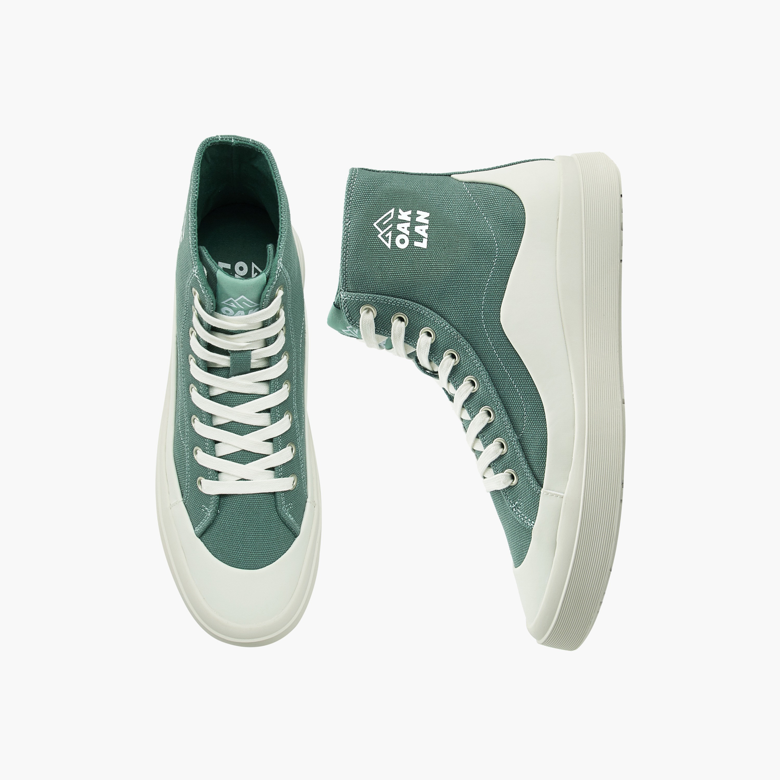حذاء سنيكرز كانفاس  برباط للرجال من أوكلان باي شوإكسبرس-men-shoes-sneakers-image-1