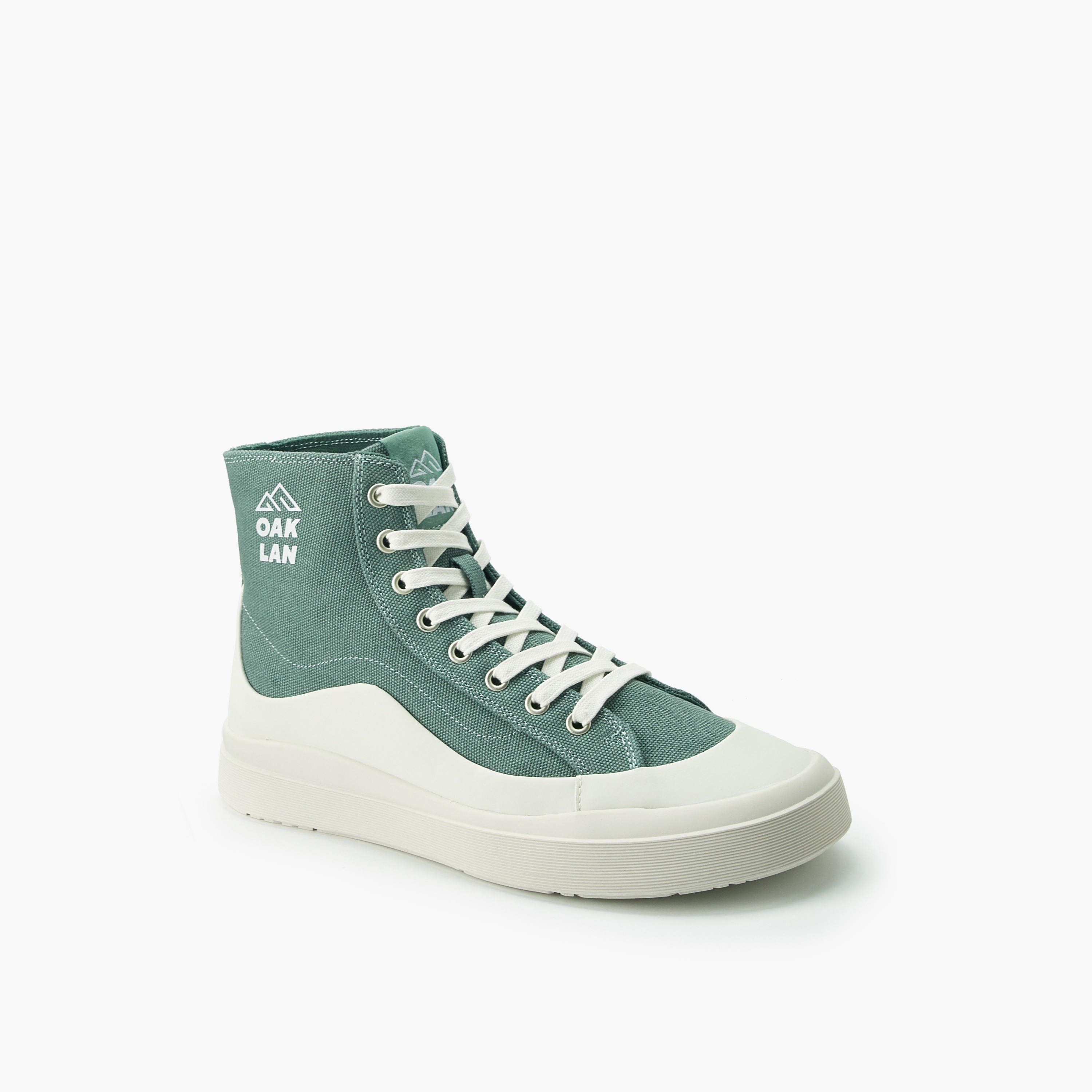 حذاء سنيكرز كانفاس  برباط للرجال من أوكلان باي شوإكسبرس-men-shoes-sneakers-image-2